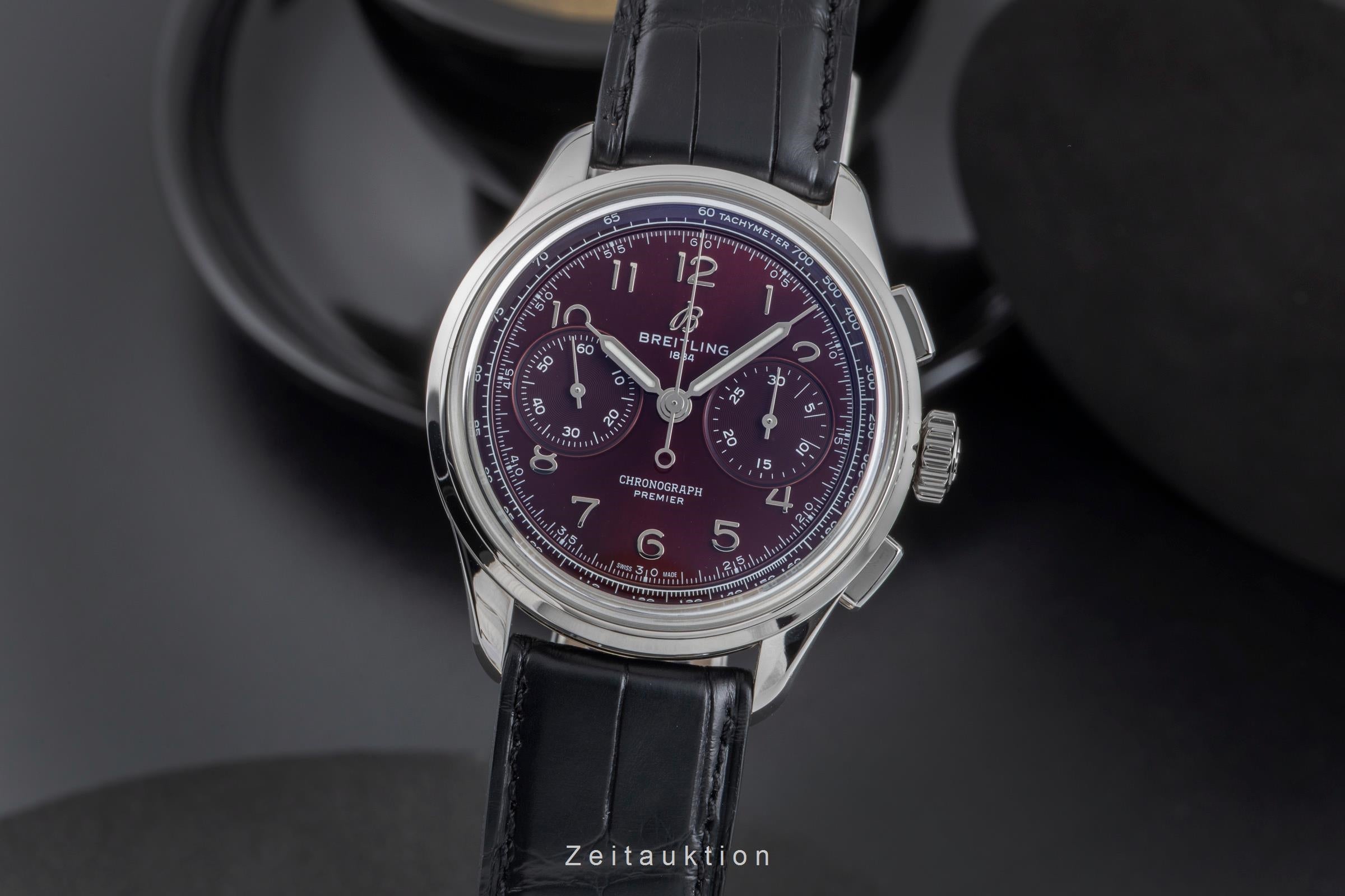 Breitling Premier chronograph steel manual winding men's watch AB0930D41K1P1 Limited  [2506434]