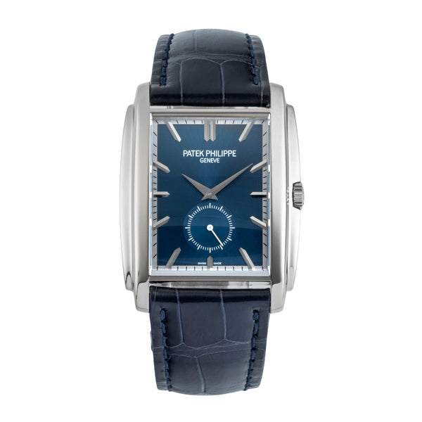 Patek Philippe Gondolo or blanc 18 ct à remontage manuel montre pour hommes 5124  [2506435]