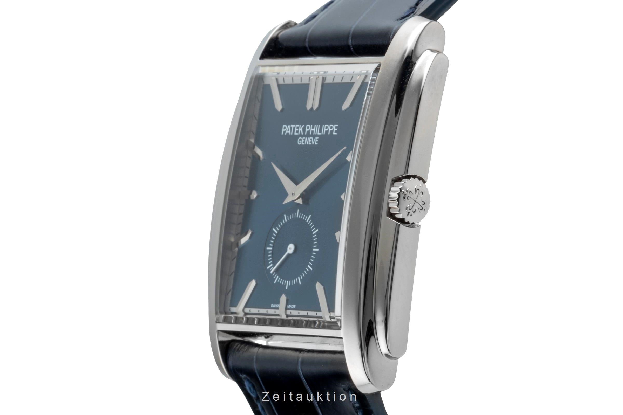 Patek Philippe Gondolo or blanc 18 ct à remontage manuel montre pour hommes 5124  [2506435]