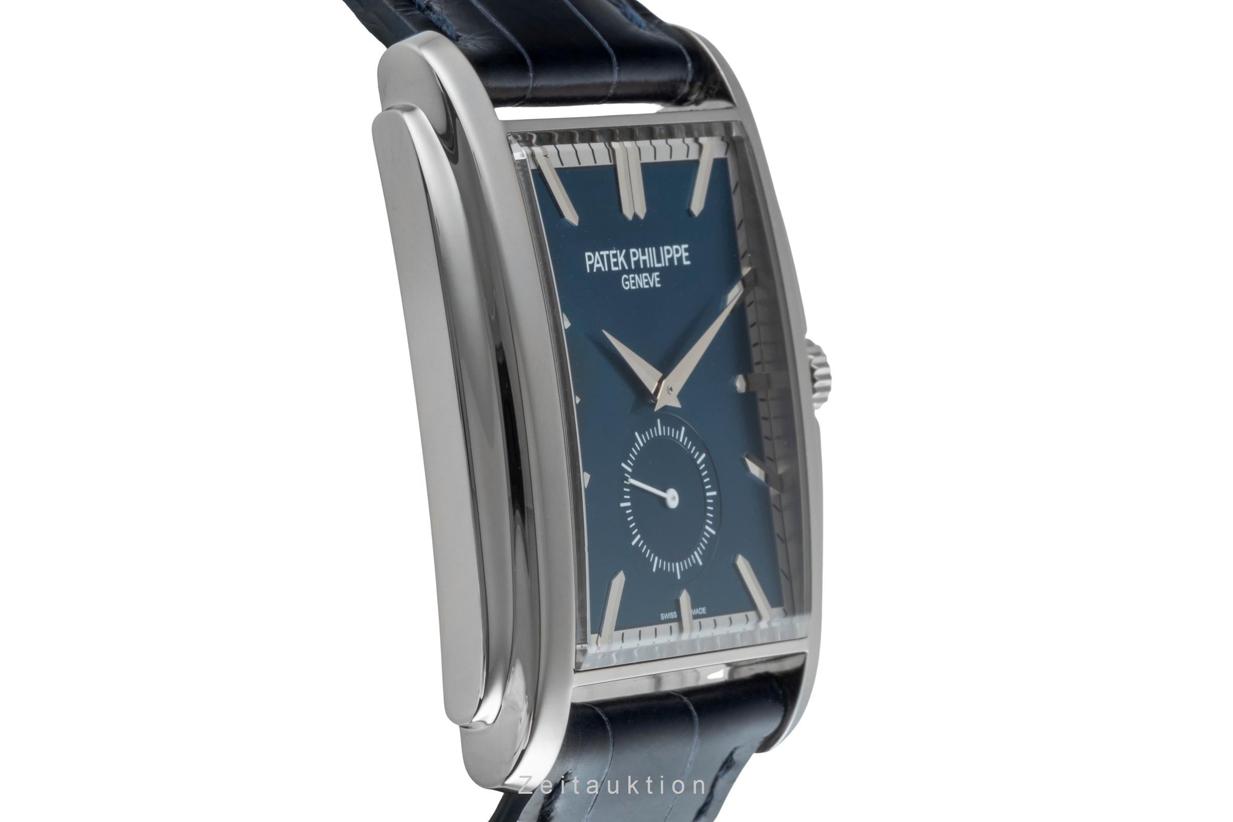 Patek Philippe Gondolo or blanc 18 ct à remontage manuel montre pour hommes 5124  [2506435]