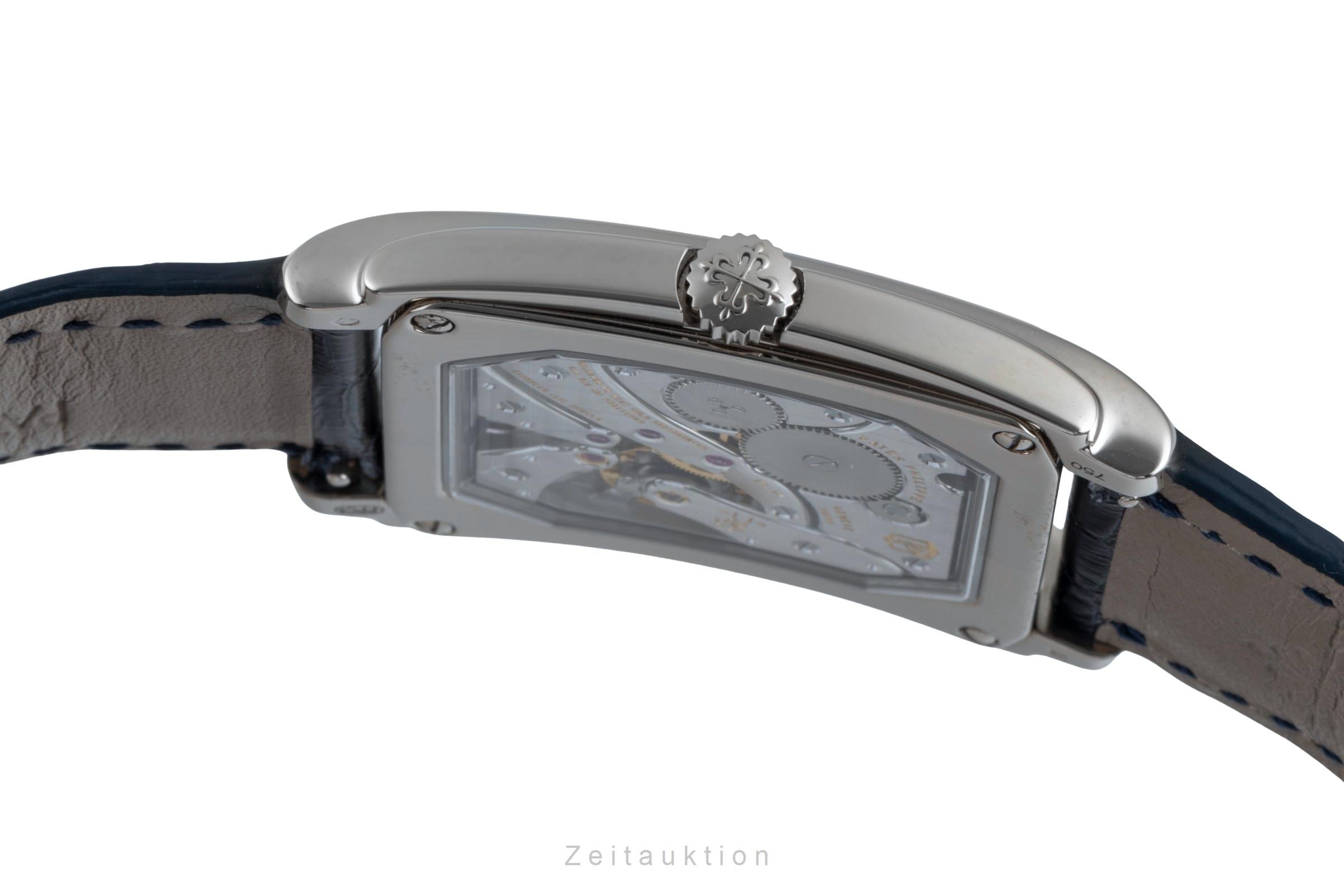 Patek Philippe Gondolo or blanc 18 ct à remontage manuel montre pour hommes 5124  [2506435]