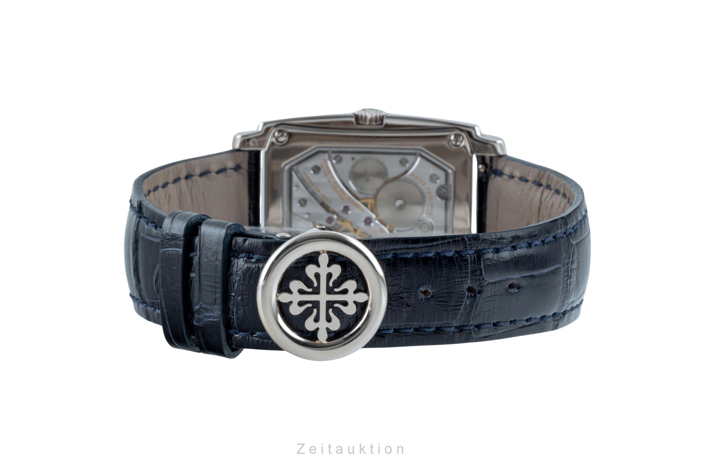 Patek Philippe Gondolo or blanc 18 ct à remontage manuel montre pour hommes 5124  [2506435]