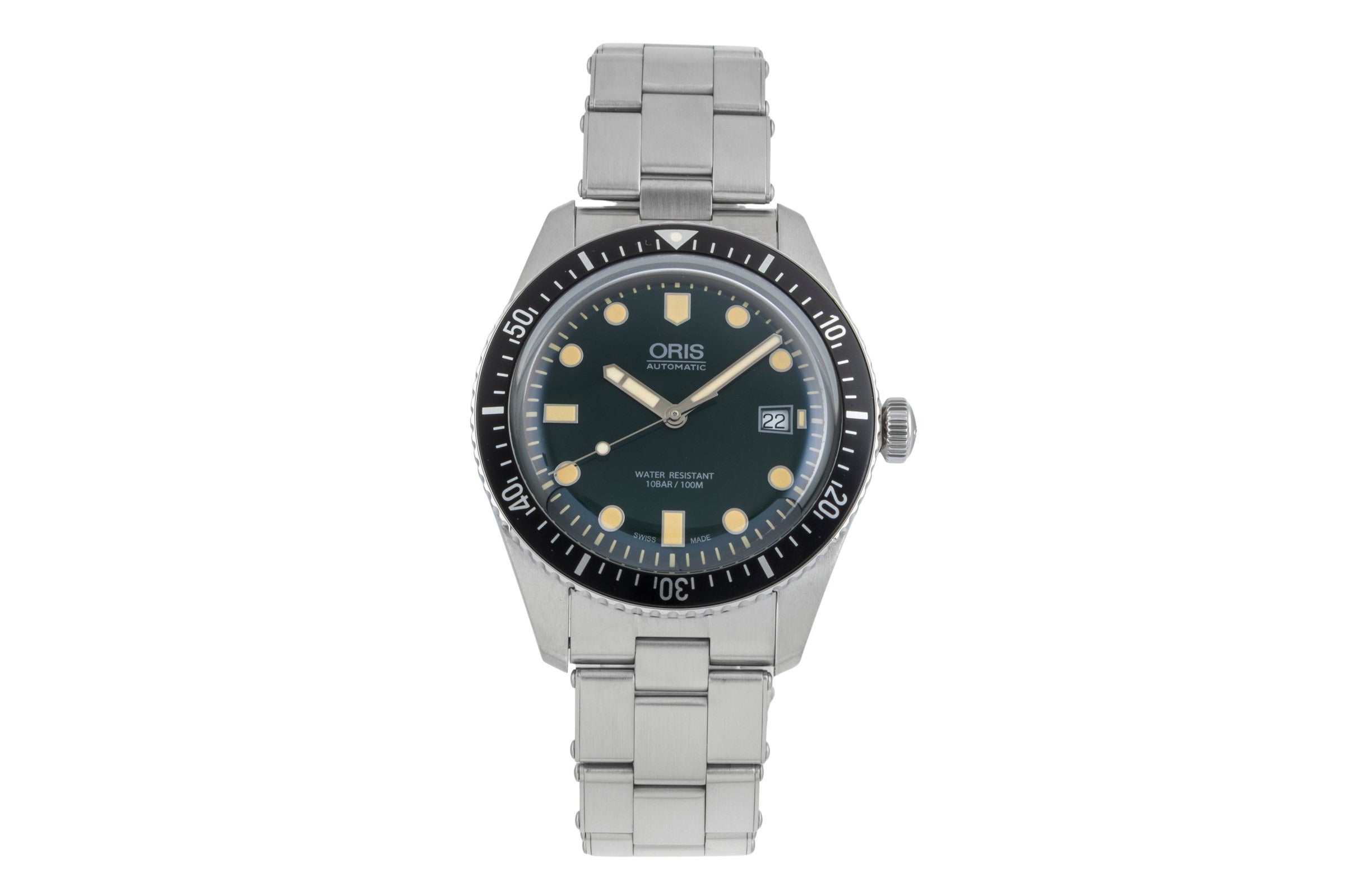 Oris Divers Sixty-Five steel automatic men's watch 01 733 7720 4057-07 8 21 18 LP: 2550EUR  [2506436]