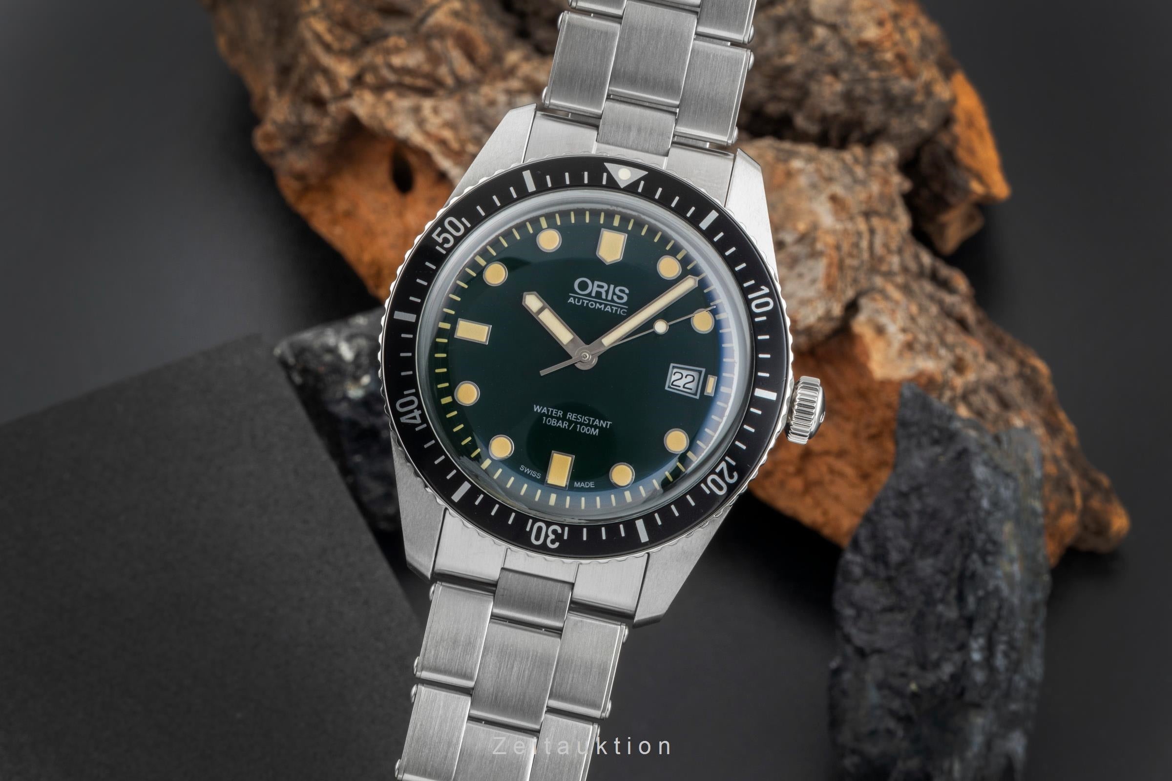 Oris Divers Sixty-Five steel automatic men's watch 01 733 7720 4057-07 8 21 18 LP: 2550EUR  [2506436]