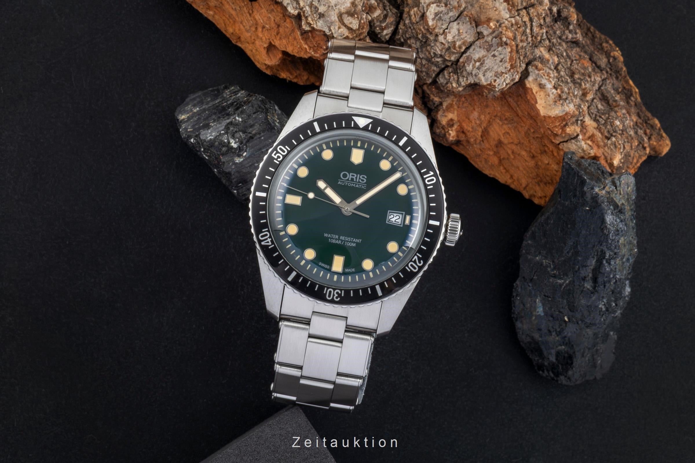 Oris Divers Sixty-Five acero automático reloj para caballeros 01 733 7720 4057-07 8 21 18 LP: 2550EUR  [2506436]