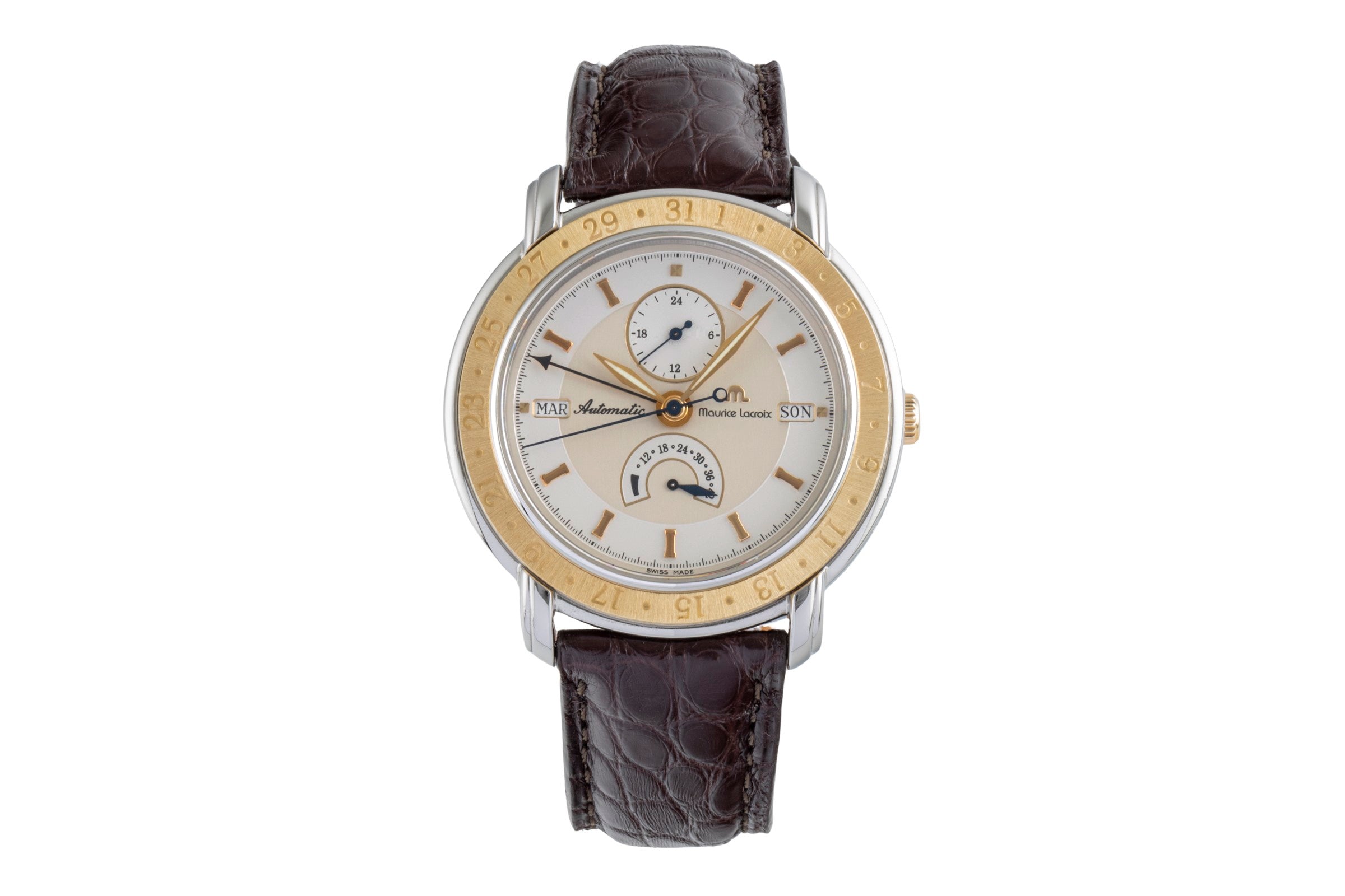 Maurice Lacroix Masterpiece acier / or  automatique montre pour hommes 51670 Limited  [2506437]