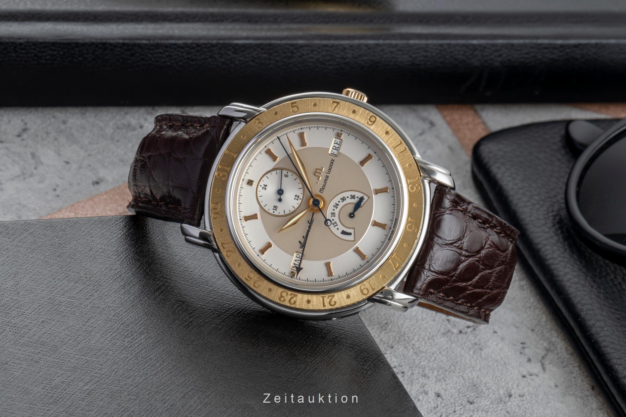 Maurice Lacroix Masterpiece acier / or  automatique montre pour hommes 51670 Limited  [2506437]