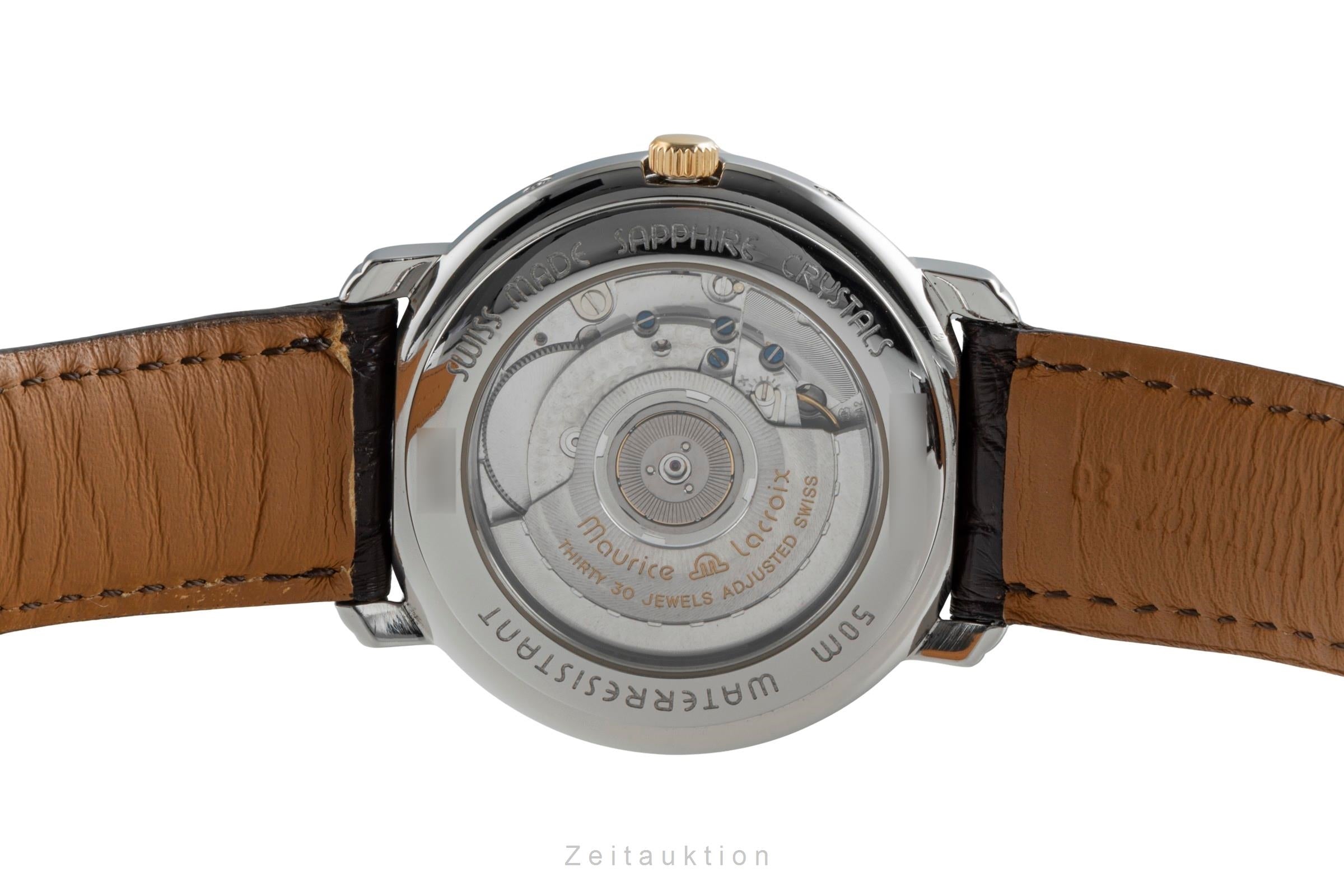 Maurice Lacroix Masterpiece steel / gold automatic Kal. ML 51 Ref