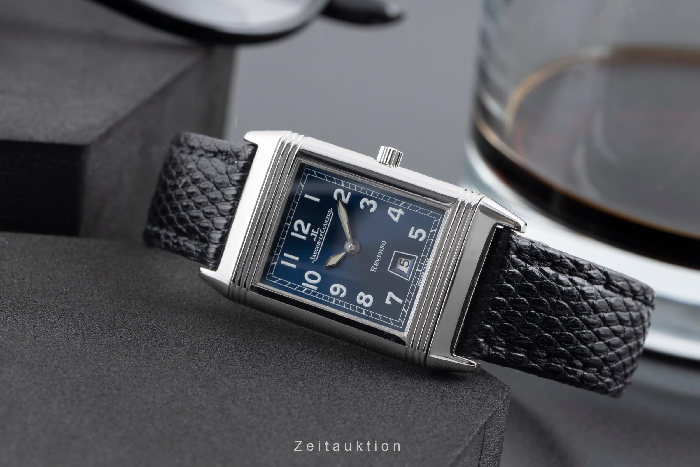Jaeger LeCoultre Reverso acero cuarzo reloj para damas  QA251804 / 250.8.10  [2506438]