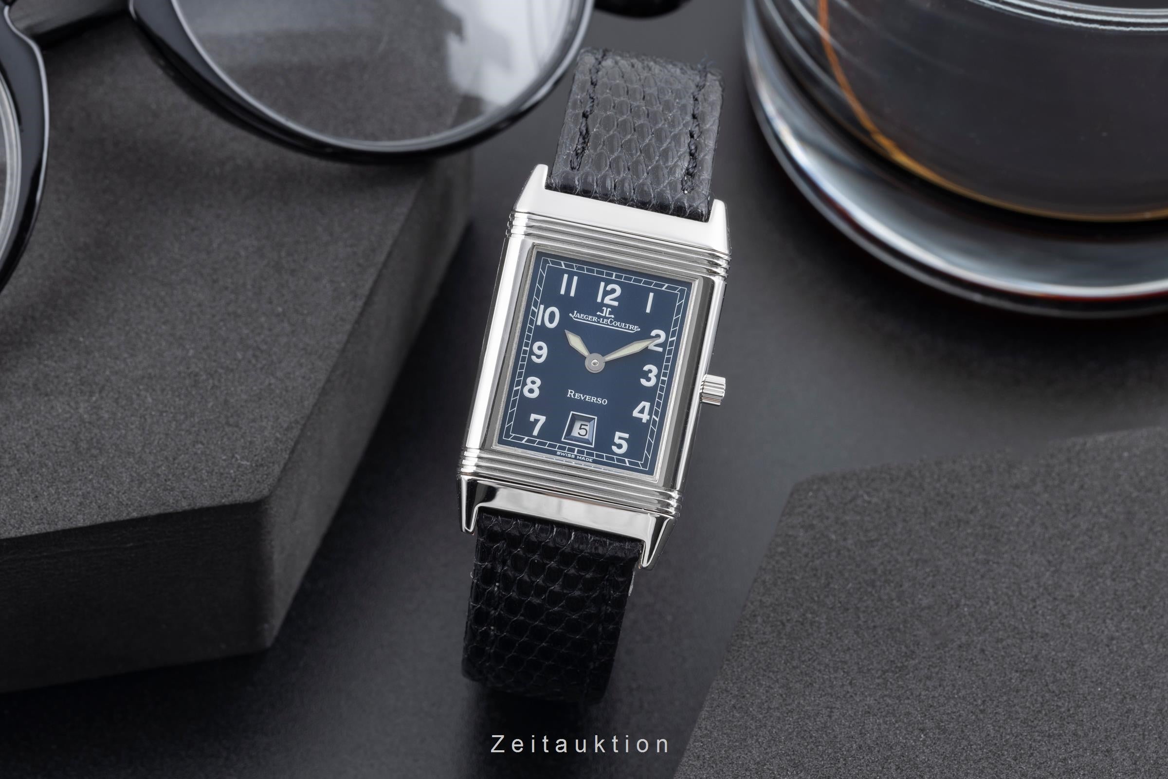 Jaeger LeCoultre Reverso acero cuarzo reloj para damas  QA251804 / 250.8.10  [2506438]