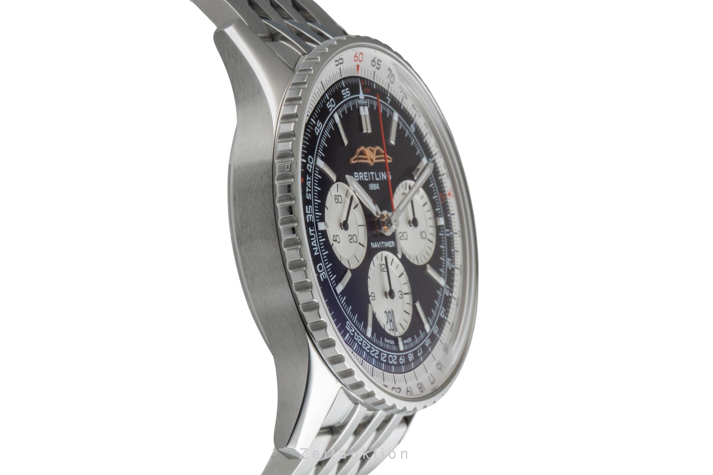 Breitling Navitimer B01 Chronograph 43 Stahl Automatik AB0138211B1P1 NP 9650,- € [2506439]