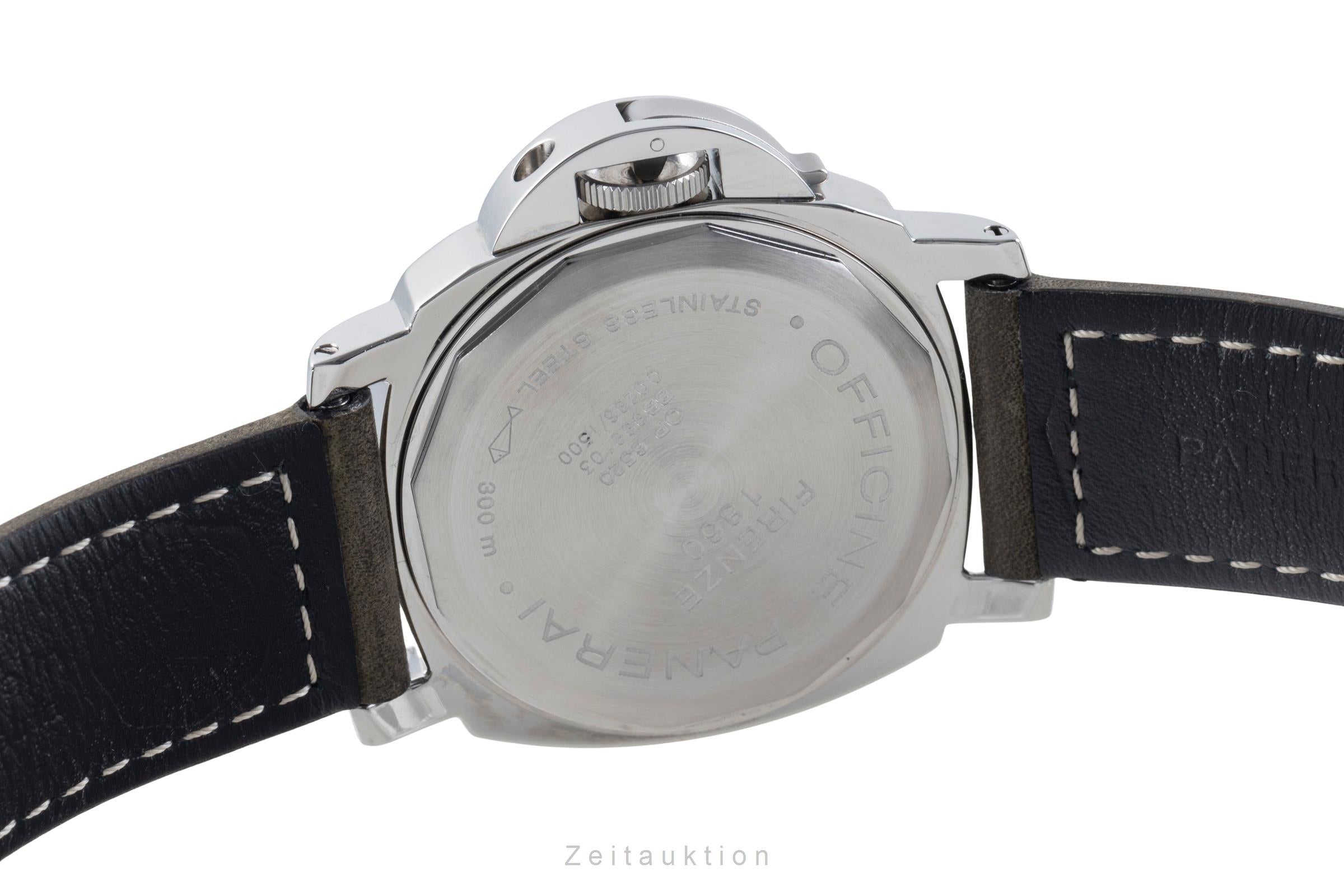 Panerai Luminor Base Handaufzug Herrenuhr Edelstahl Ref. PAM00010 [2506440]