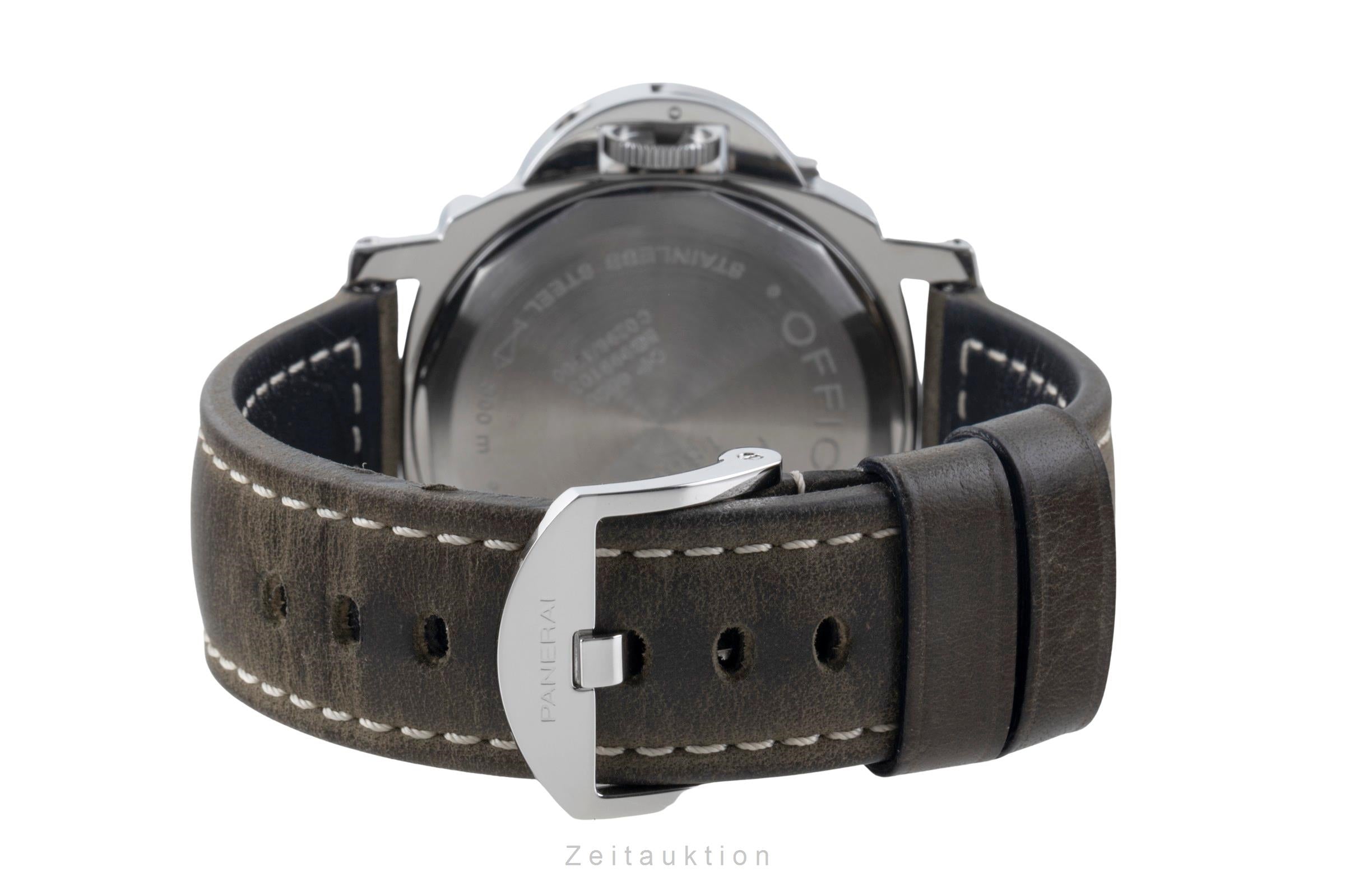Panerai Luminor Base Handaufzug Herrenuhr Edelstahl Ref. PAM00010 [2506440]