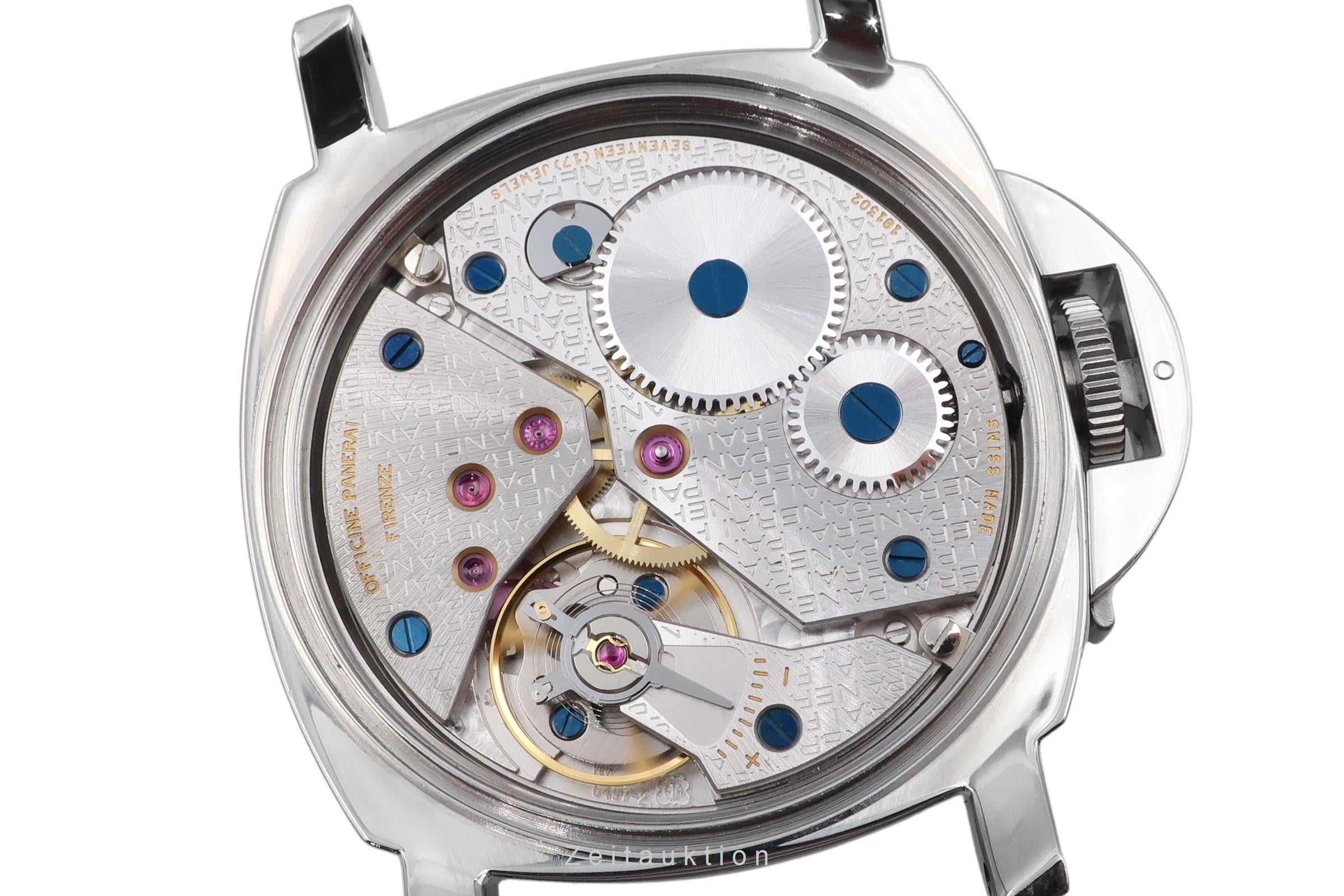 Panerai Luminor Base Handaufzug Herrenuhr Edelstahl Ref. PAM00010 [2506440]