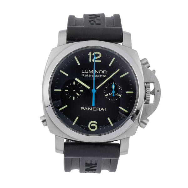 Panerai Luminor  chronographe acier automatique montre pour hommes PAM00362  [2506443]