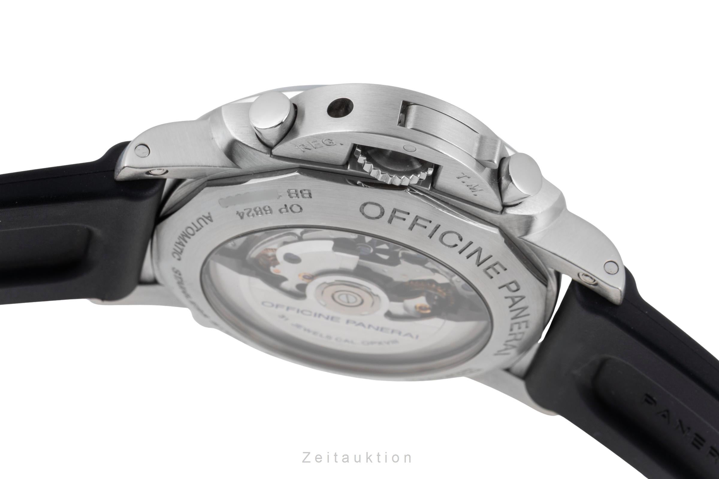 Panerai Luminor  chronographe acier automatique montre pour hommes PAM00362  [2506443]