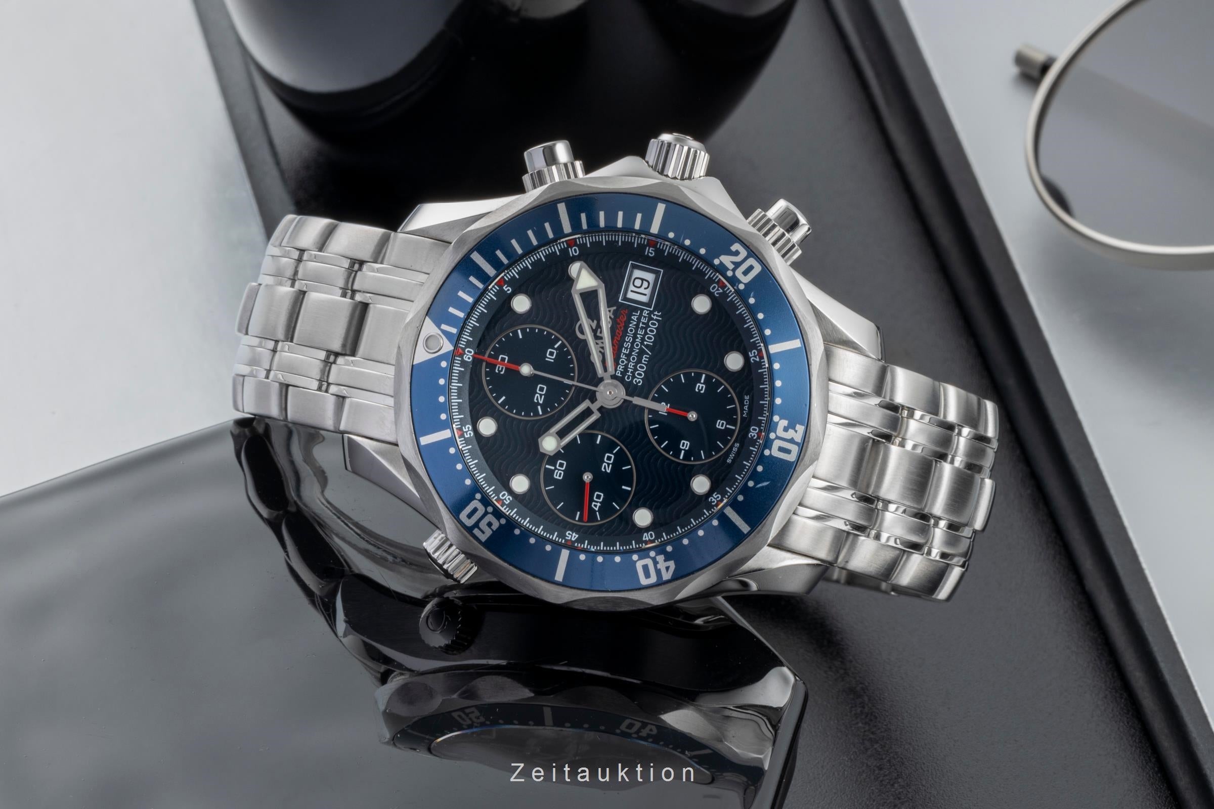 Omega Seamaster chronograph steel automatic Kal. 1164 Ref. 2225.80