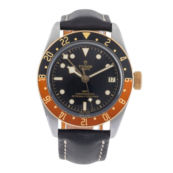 Tudor Black Bay acier / or  automatique montre pour hommes 79833MN LP: 4840EUR  [2506447]