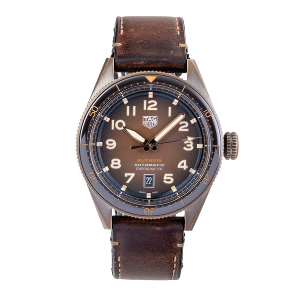 Tag Heuer Autavia bronce automático reloj para caballeros WBE5191.FC8276  [2506454]