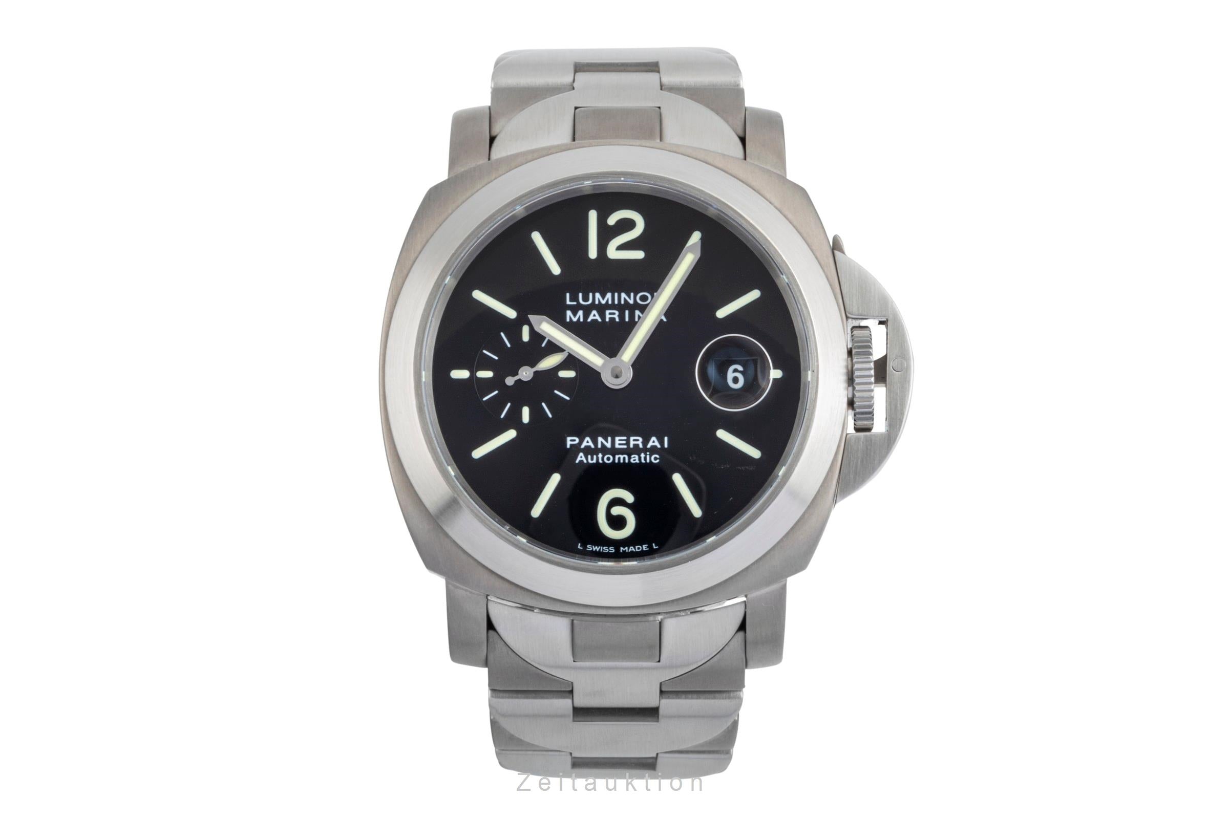 Panerai Luminor Marina Stahl / Titan Automatik Herrenuhr Ref. PAM00221  [2506455]
