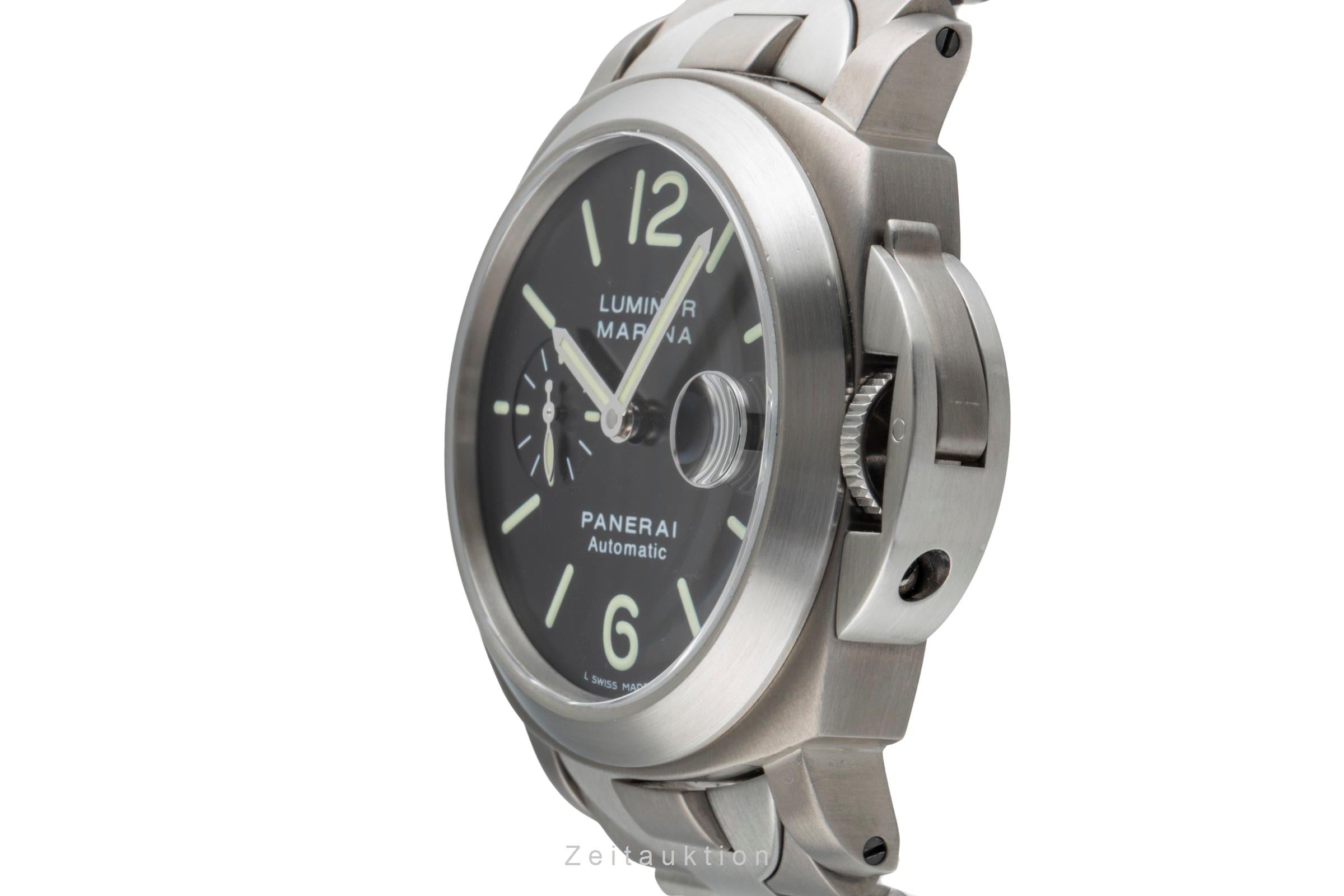 Panerai Luminor Marina Stahl / Titan Automatik Herrenuhr Ref. PAM00221  [2506455]