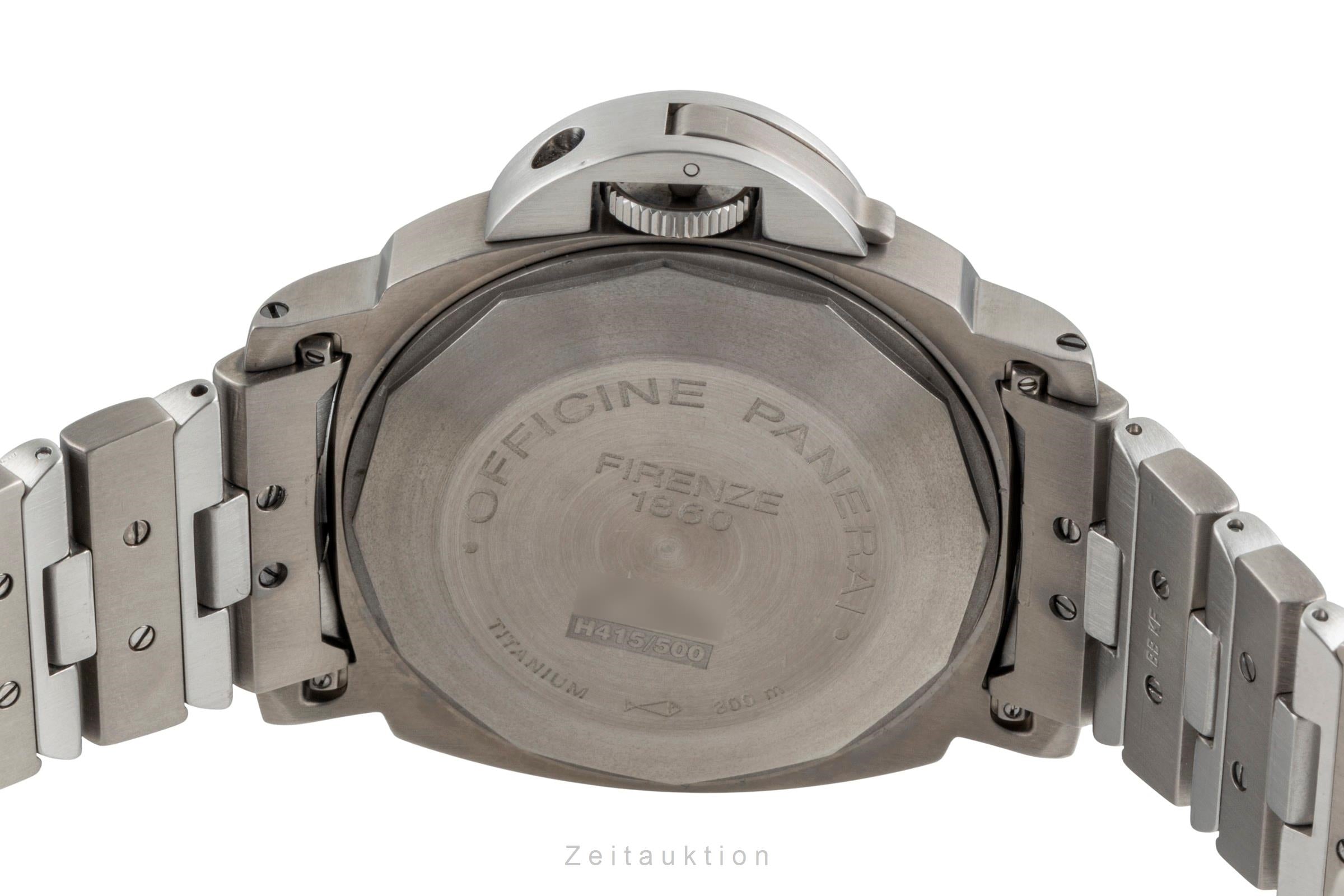 Panerai Luminor Marina Stahl / Titan Automatik Herrenuhr Ref. PAM00221  [2506455]