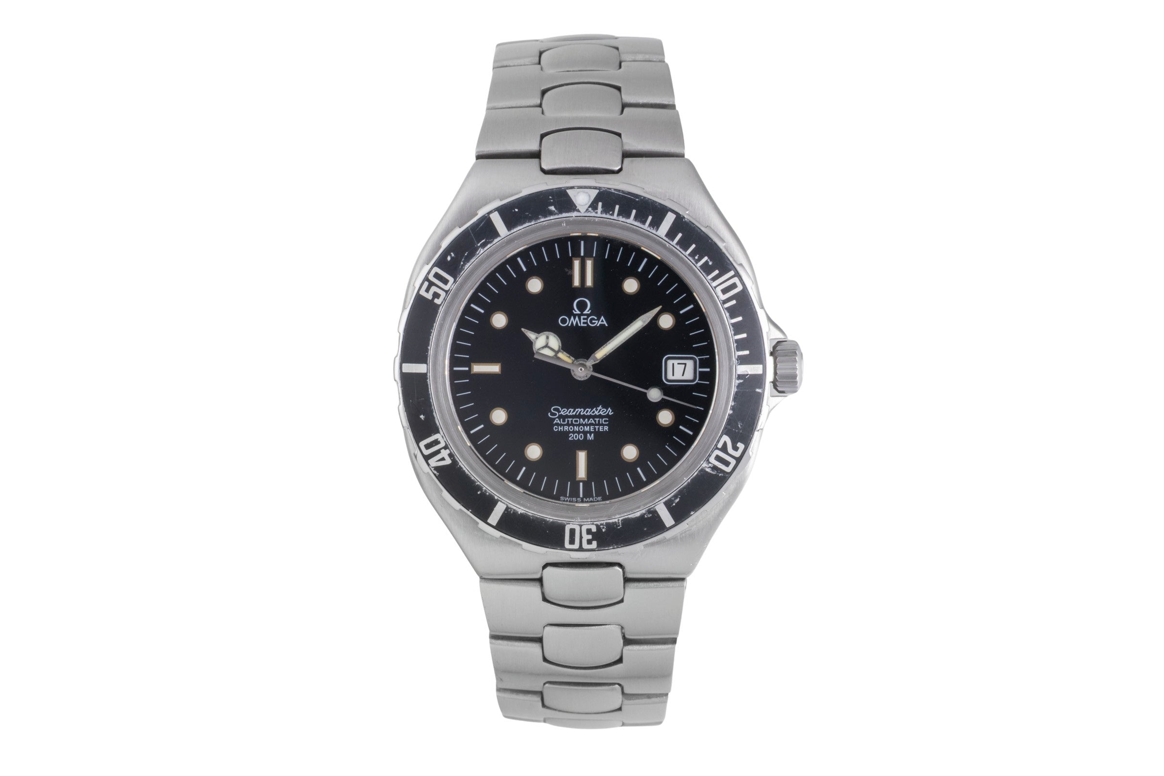 Omega Seamaster acier automatique montre pour hommes 368.1061 Vintage  [2506456]