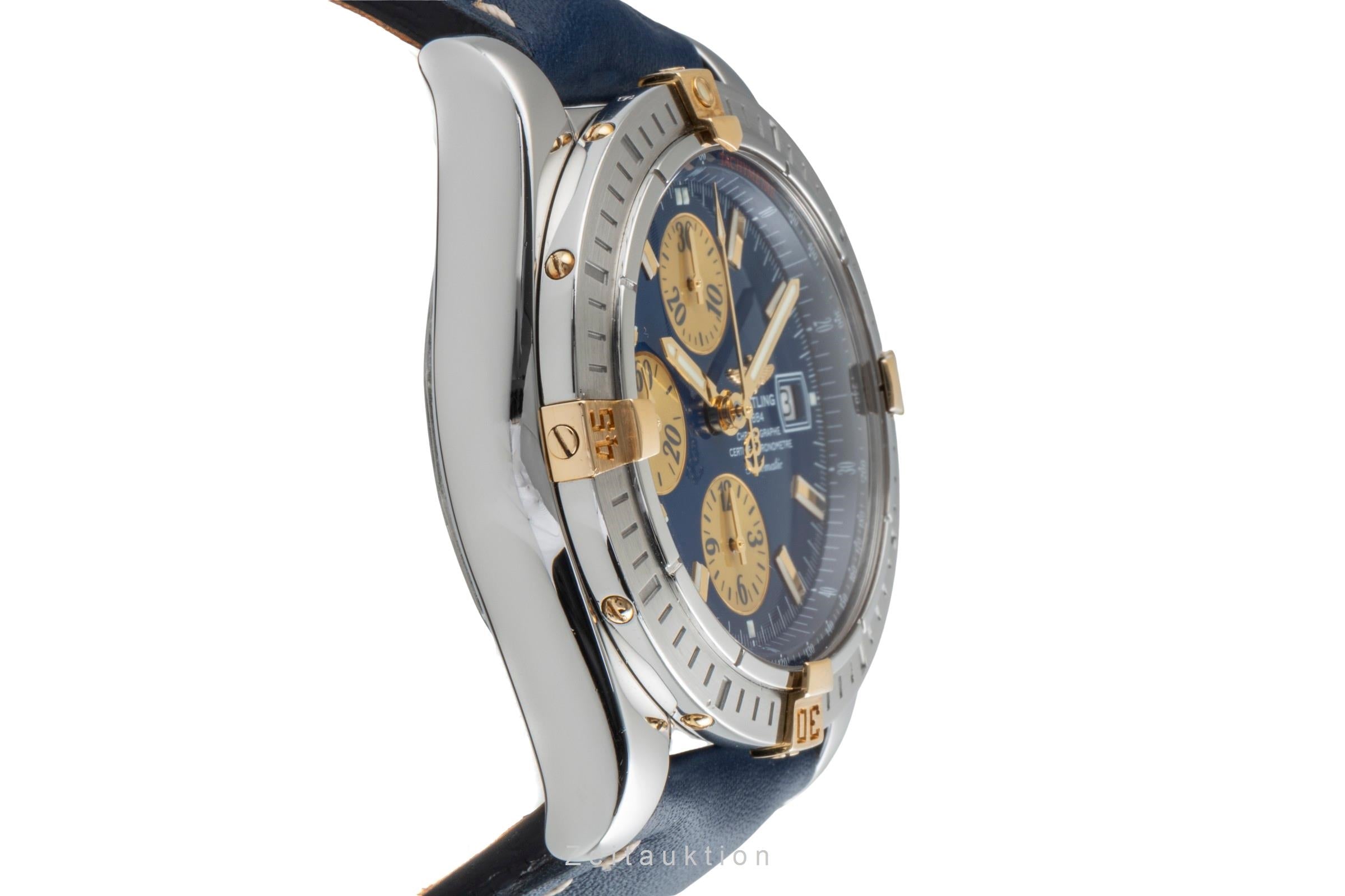 Breitling Chronomat Evolution Chronograph Stahl / Gold Ref. B13356 Papiere 2013 [2506457]