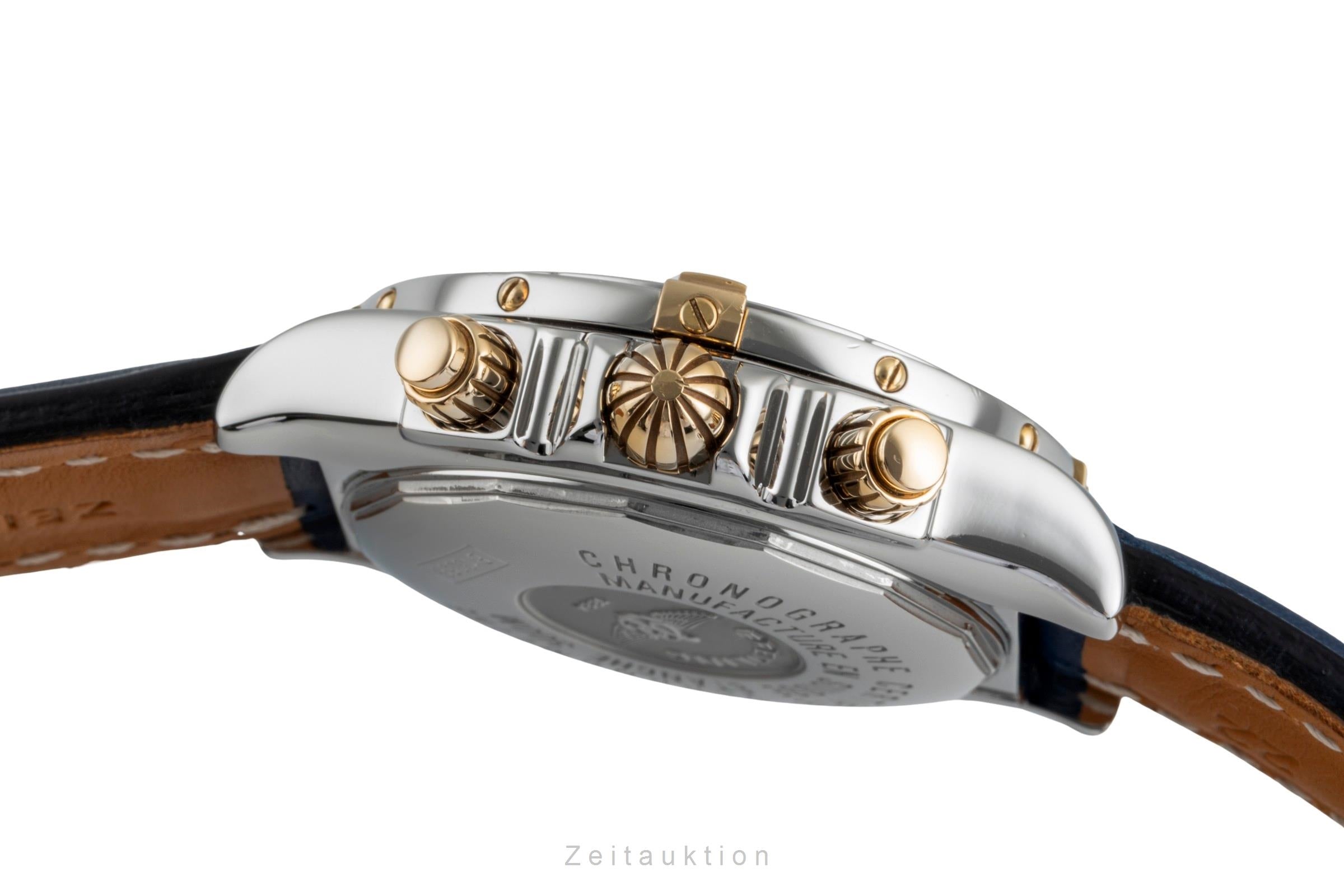 Breitling Chronomat Evolution Chronograph Stahl / Gold Ref. B13356 Papiere 2013 [2506457]