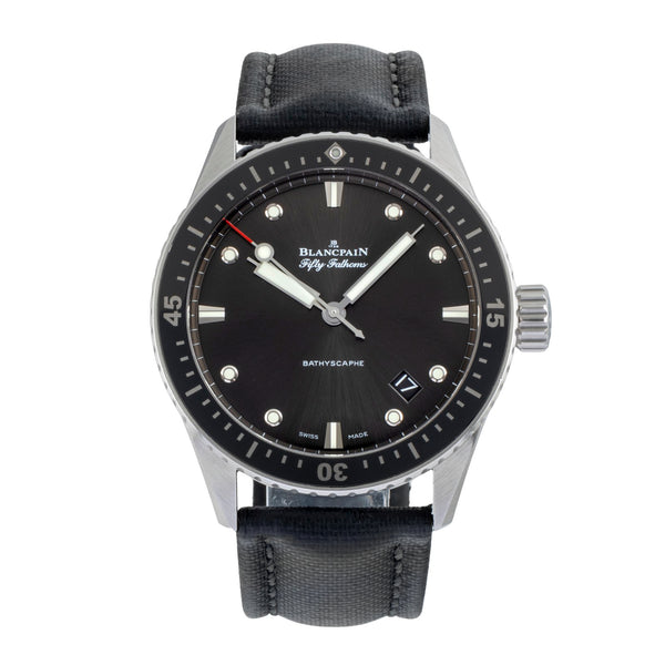 Blancpain Fifty Fathoms acero automático reloj para caballeros 5000-1110-B52A LP: 12050EUR  [2506458]