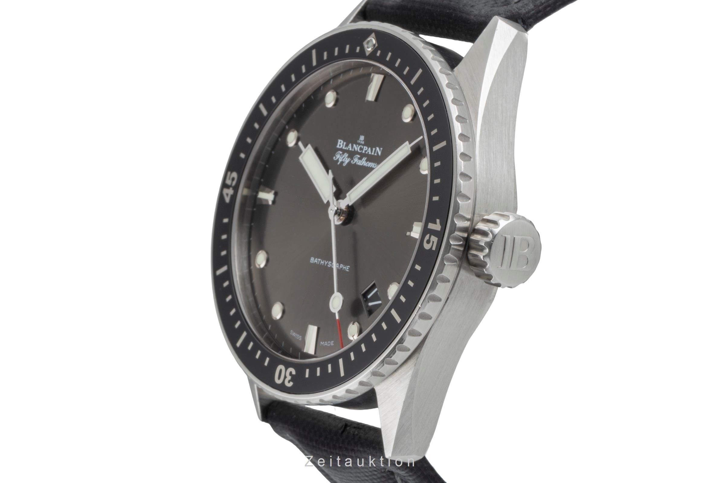 Blancpain Fifty Fathoms acero automático reloj para caballeros 5000-1110-B52A LP: 12050EUR  [2506458]