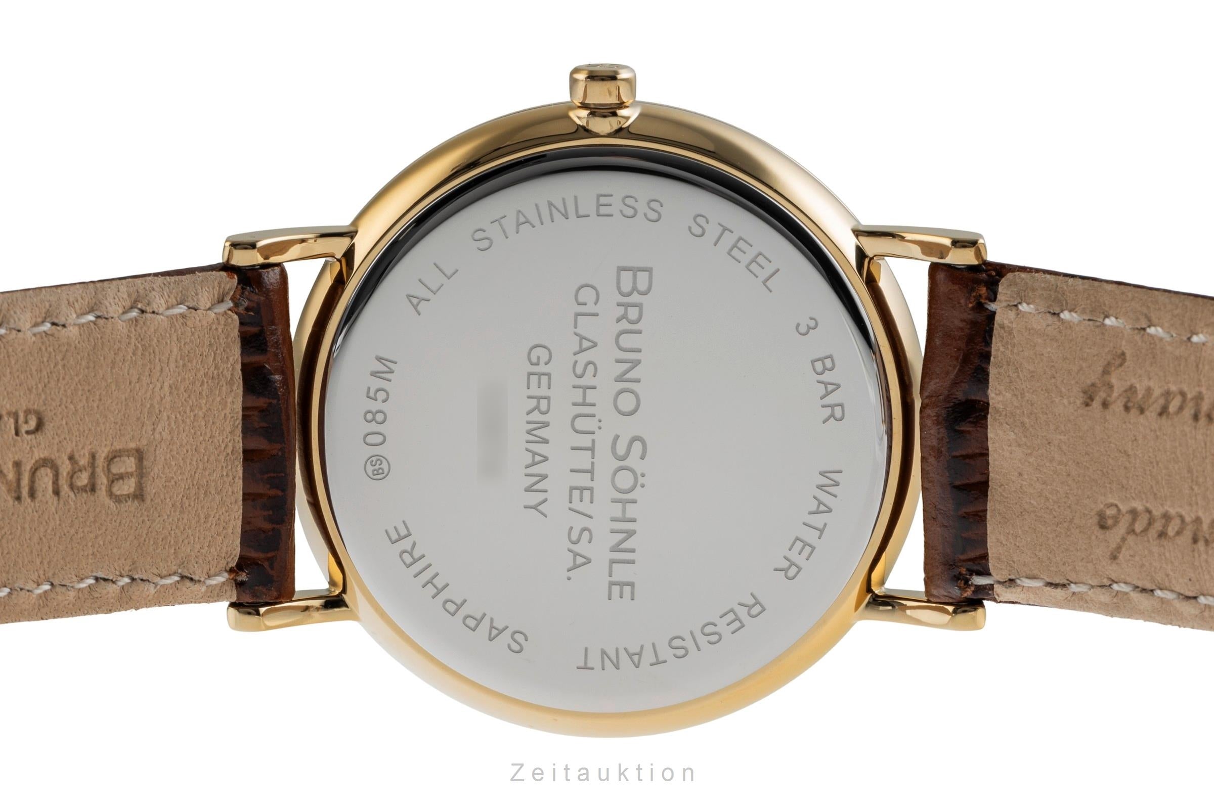 Bruno Söhnle Glashütte Nabucco acier / doré quartz montre pour hommes 17-33085-921  [2506460]