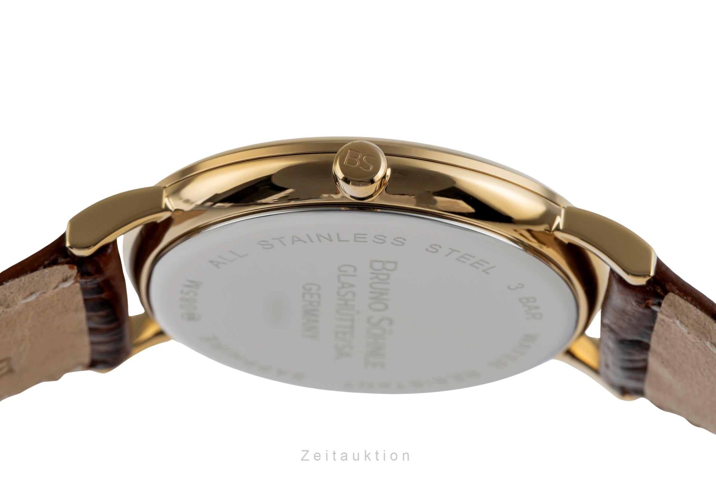 Bruno Söhnle Glashütte Nabucco acier / doré quartz montre pour hommes 17-33085-921  [2506460]