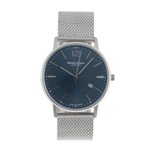 Bruno Söhnle Glashütte Stuttgard III Big acier quartz montre pour hommes 17-13175-342  [2506462]