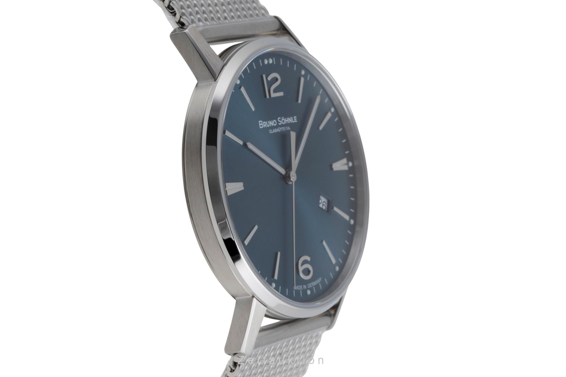 Bruno Söhnle Glashütte Stuttgard III Big acier quartz montre pour hommes 17-13175-342  [2506462]