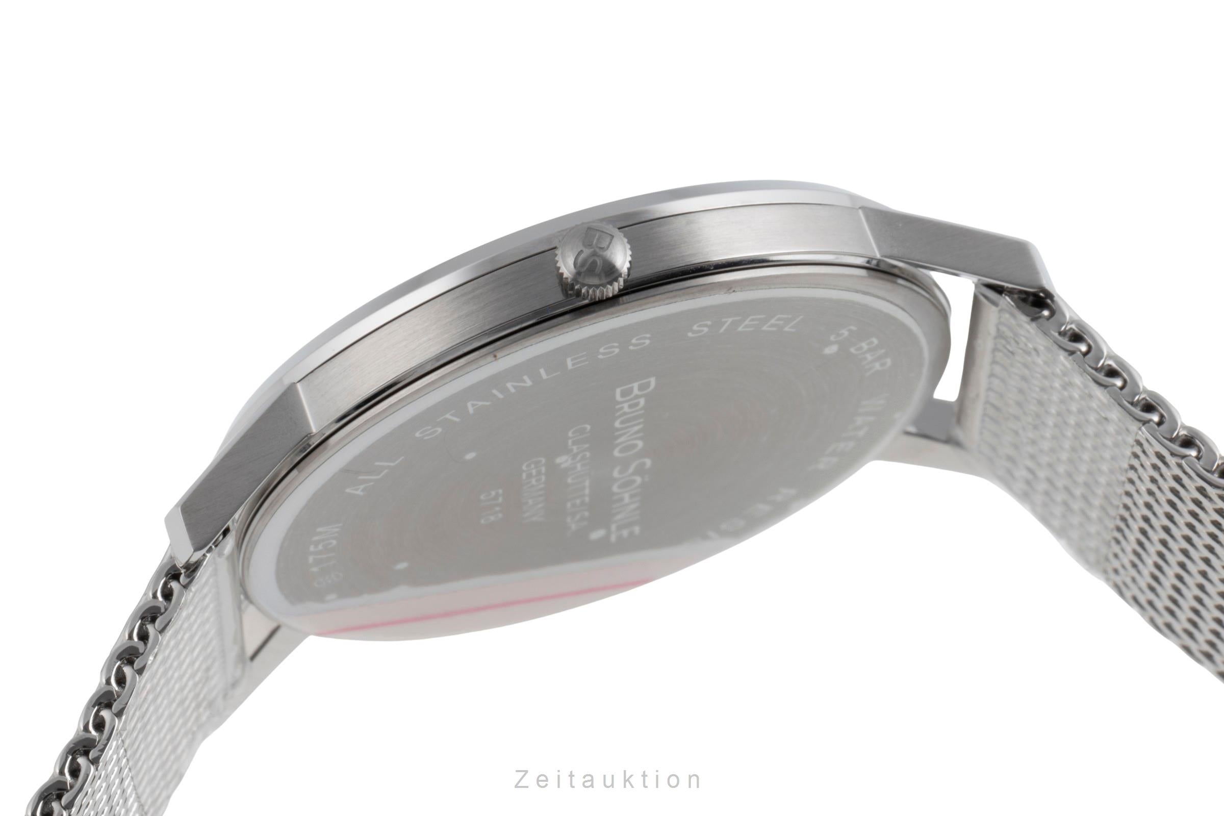 Bruno Söhnle Glashütte Stuttgard III Big acier quartz montre pour hommes 17-13175-342  [2506462]