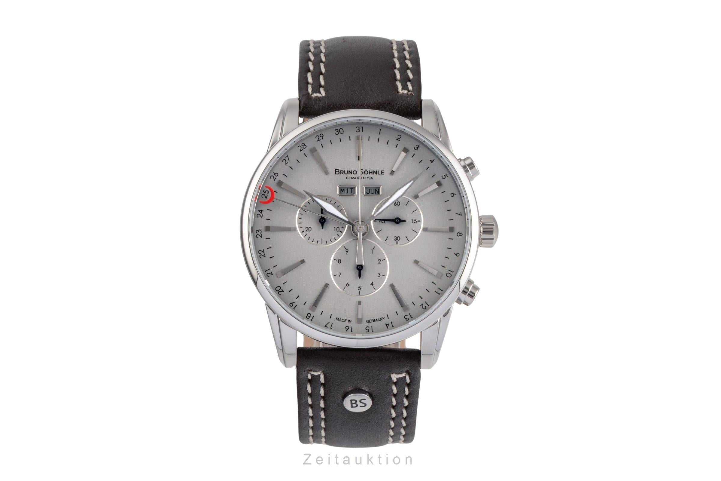 ブルーノ Bruno Söhnle Glashütte Atrium Chrono Limited chronograph steel