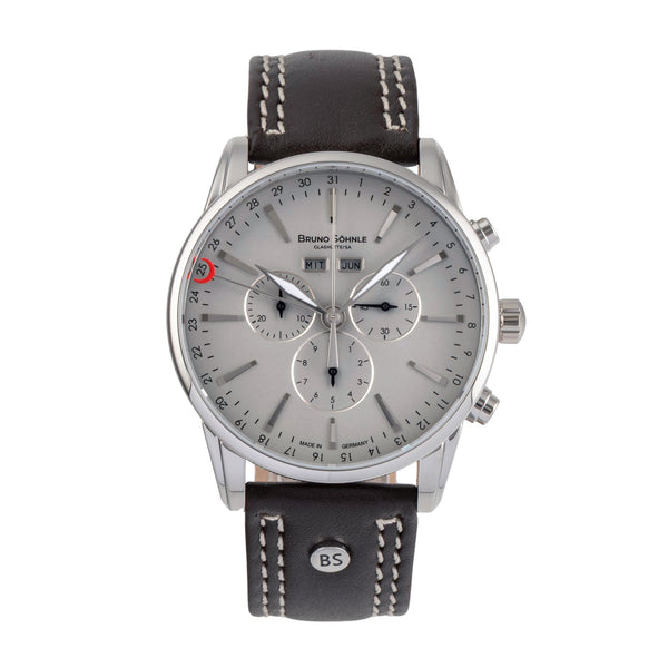 Bruno Söhnle Glashütte Atrium Chrono Limited cronógrafo acero cuarzo reloj para caballeros 17-13250-811  [2506463]