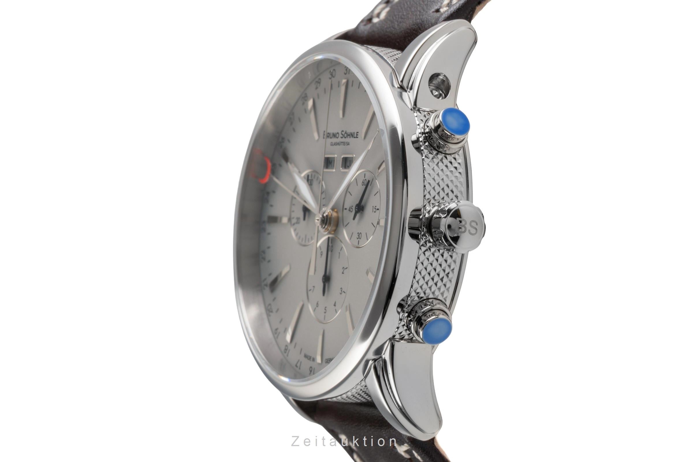 Bruno Söhnle Glashütte Atrium Chrono Limited cronógrafo acero cuarzo reloj para caballeros 17-13250-811  [2506463]