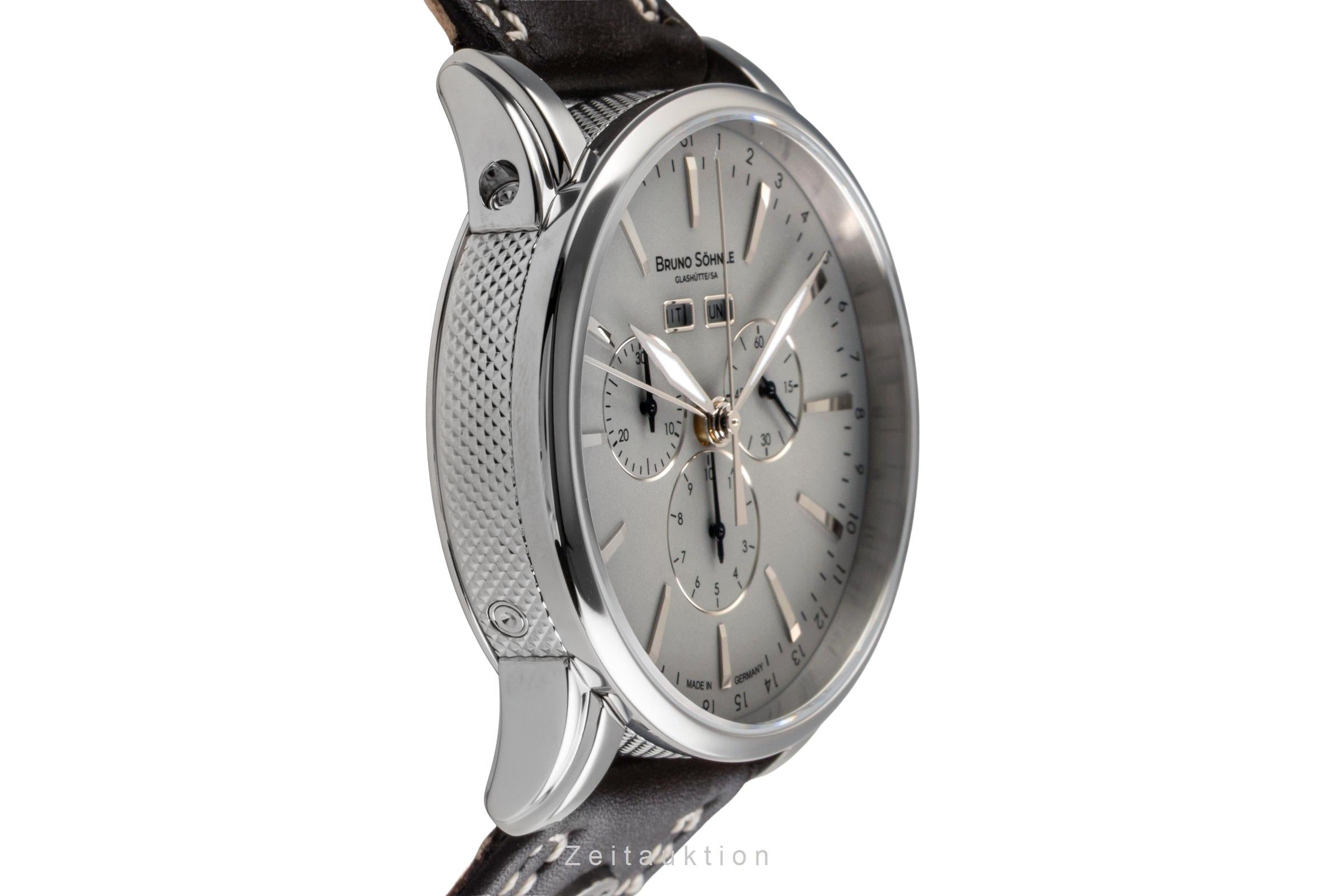 Bruno Söhnle Glashütte Atrium Chrono Limited cronógrafo acero cuarzo reloj para caballeros 17-13250-811  [2506463]