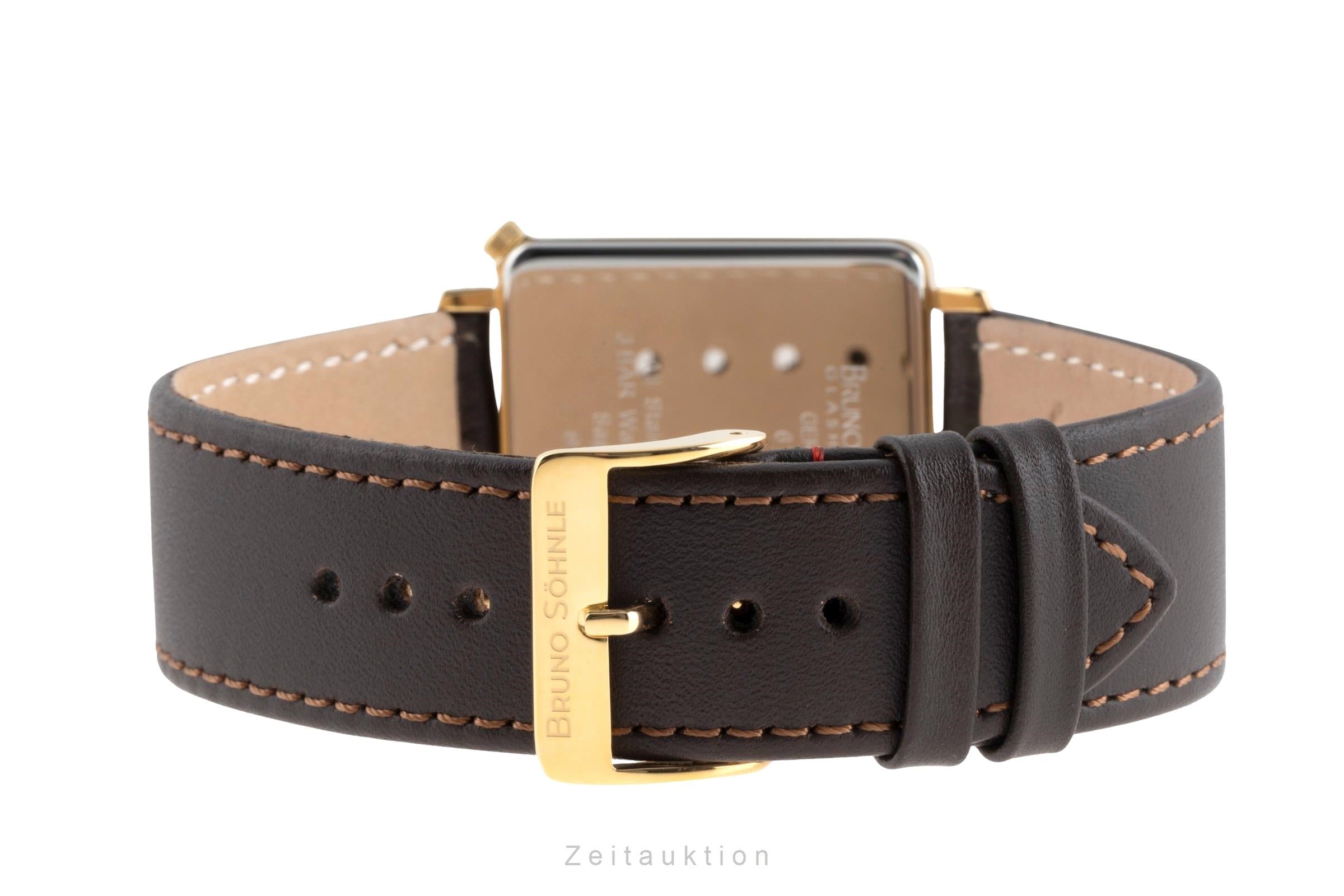 Bruno Söhnle Glashütte Rondo III Big acier / doré quartz montre pour hommes 17-33072-241  [2506464]