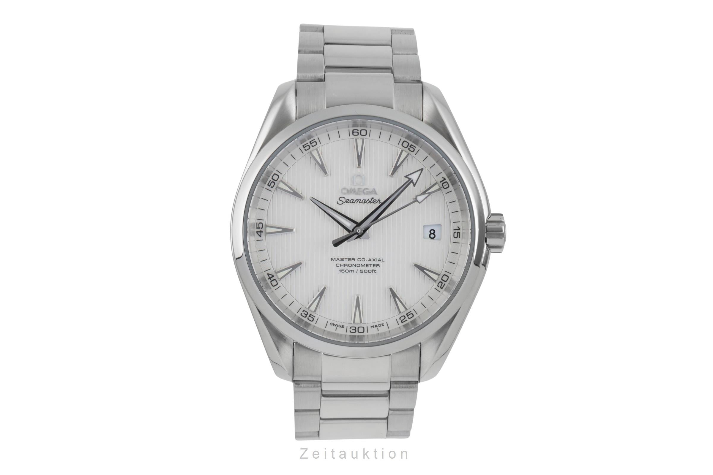 Omega Seamaster Aqua Terra 150M Co-Axial Stahl Ref. 231.10.42.21.02.003 B&P  [2506468]