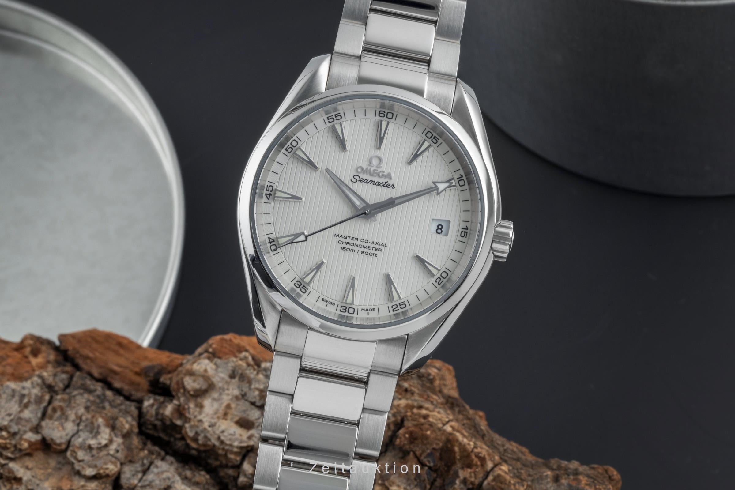 Omega Seamaster Aqua Terra 150M Co-Axial Stahl Ref. 231.10.42.21.02.003 B&P  [2506468]