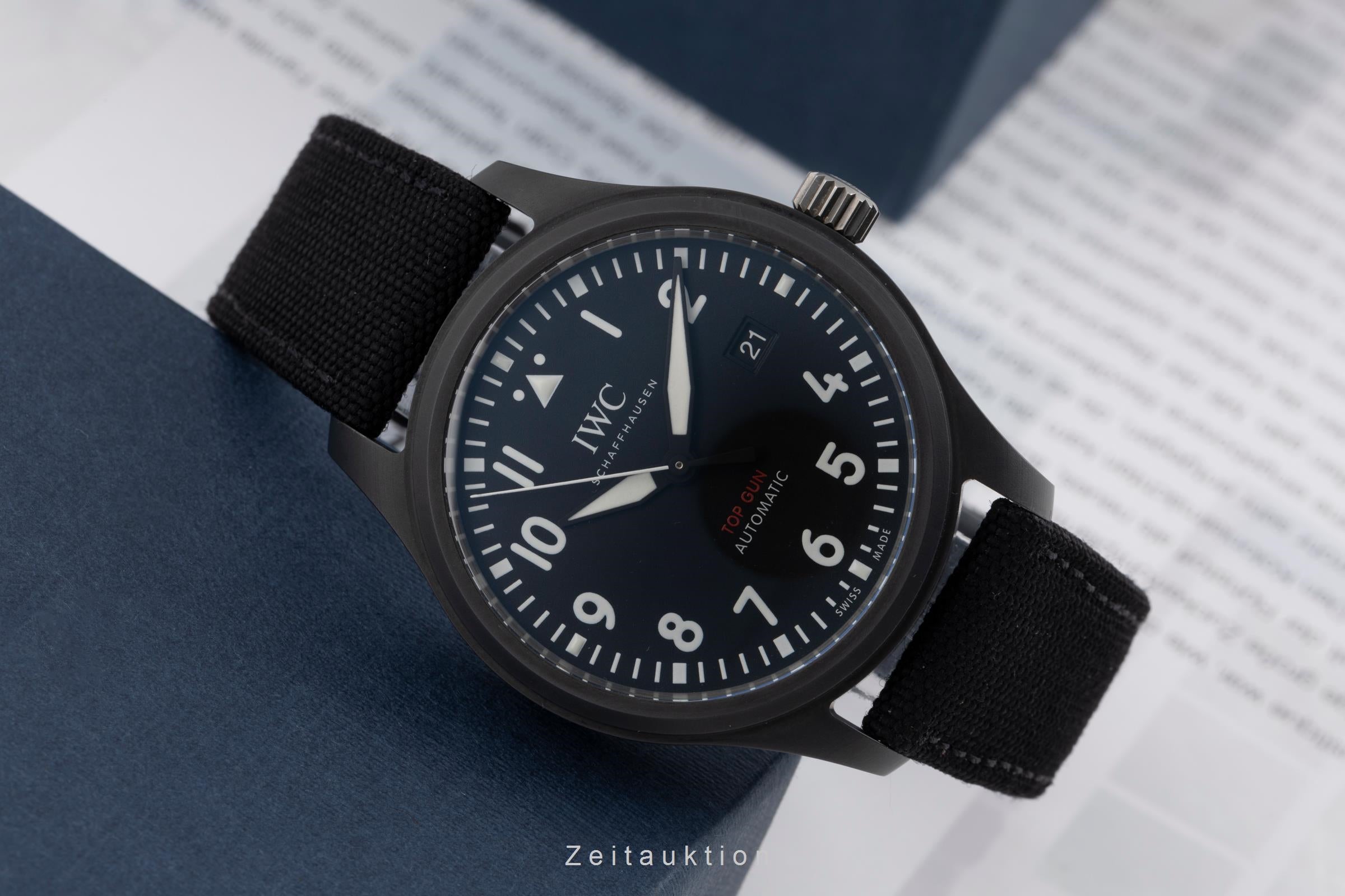 IWC Pilot ceramic / titanium automatic Kal. C.32110 Ref. IW326901