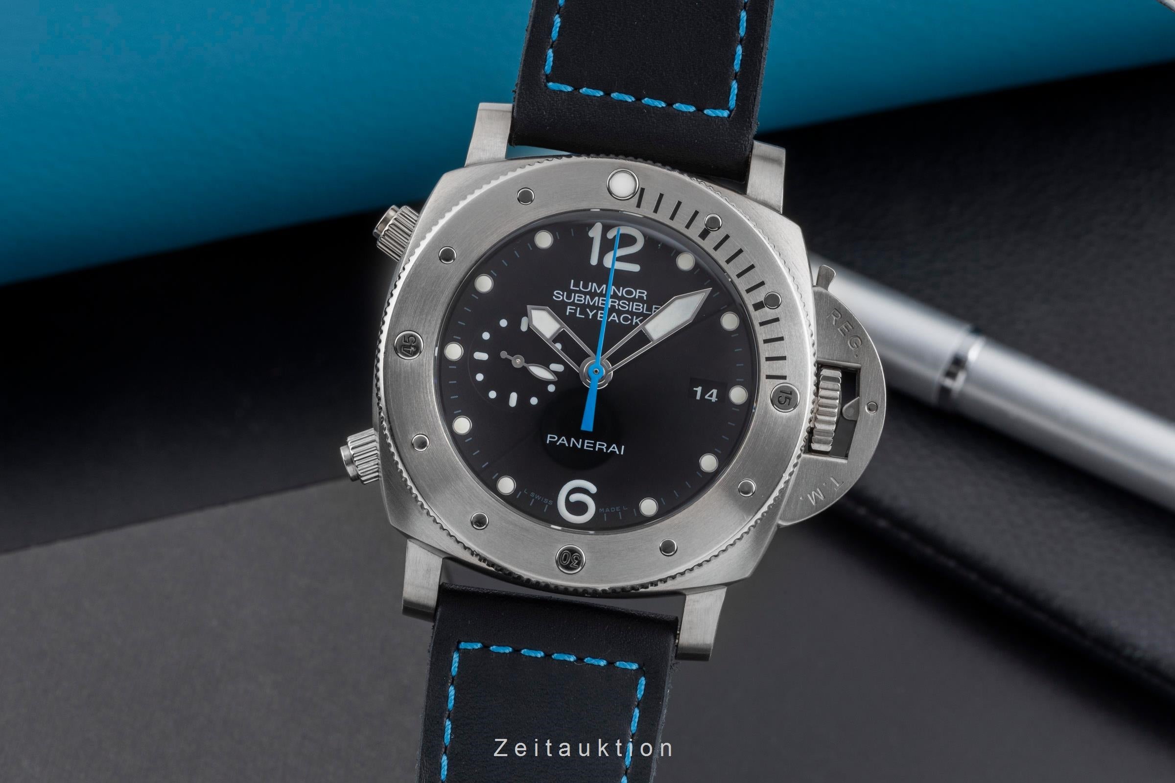 Panerai Submersible chronographe titane  automatique montre pour hommes PAM00614  [2506470]