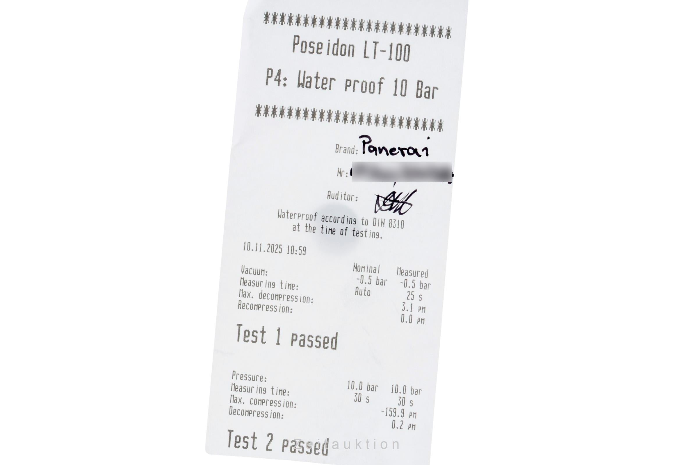 Panerai Luminor Submersible 1950 3 Days Flyback Titan Ref. PAM00614 B&P 2019 [2506470]