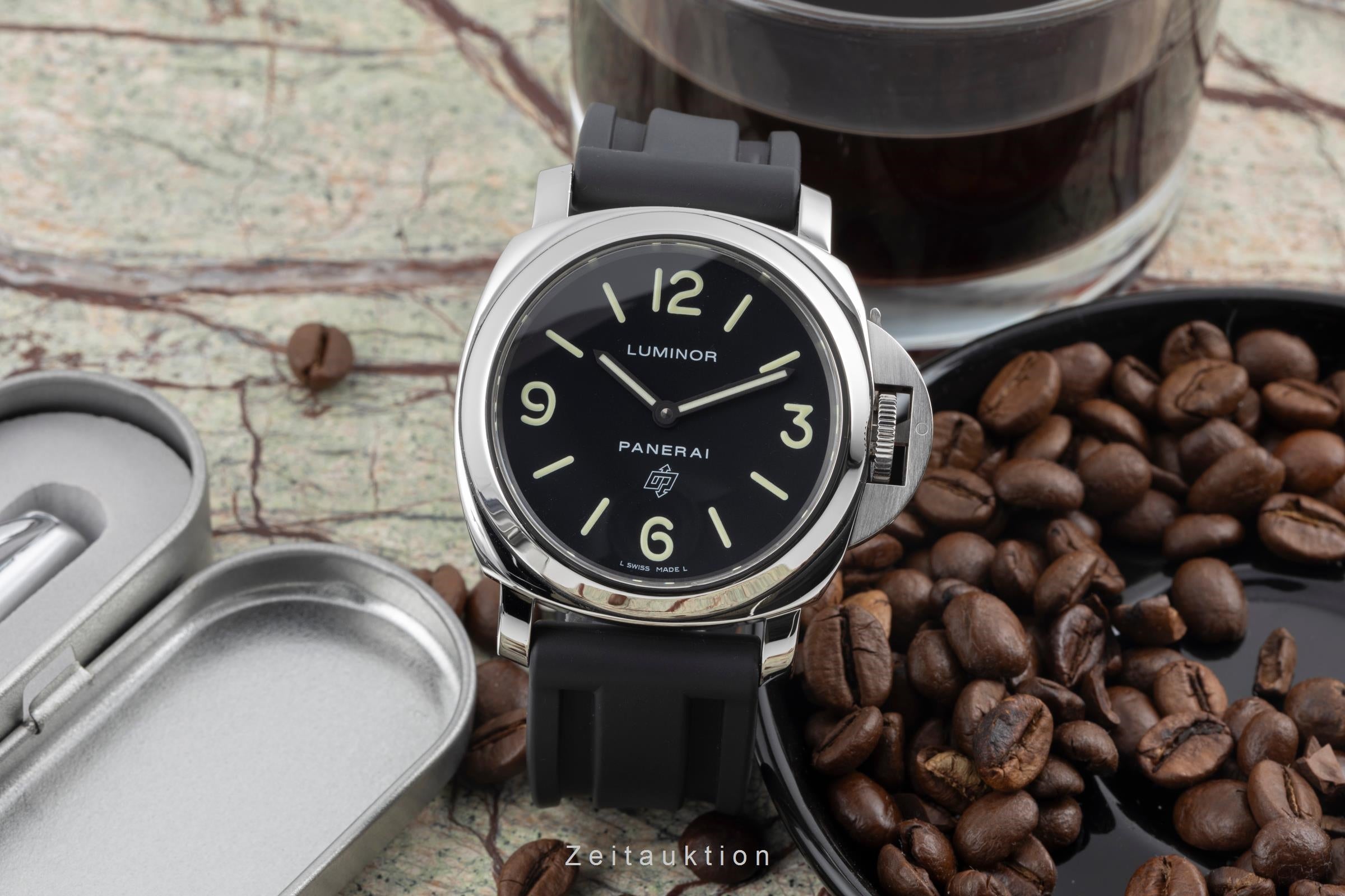 Panerai Luminor  steel manual winding men's watch PAM01000 LP: 5700EUR  [2506472]