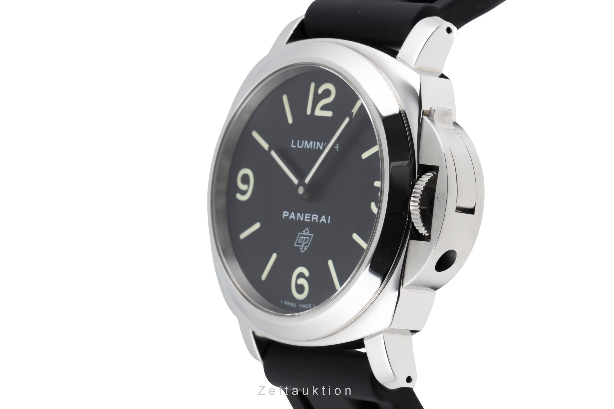 Panerai Luminor  steel manual winding men's watch PAM01000 LP: 5700EUR  [2506472]