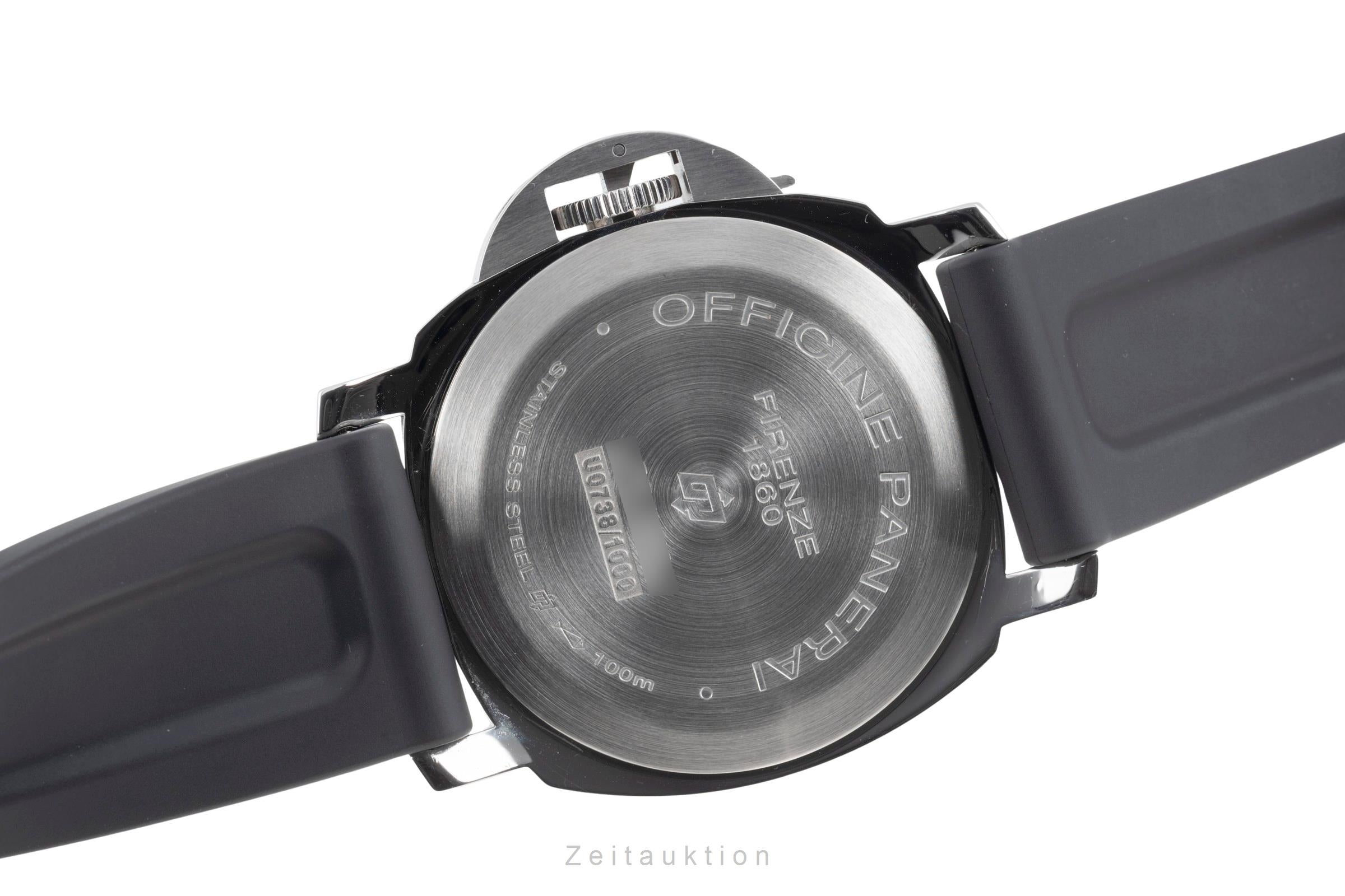 Panerai Luminor  steel manual winding men's watch PAM01000 LP: 5700EUR  [2506472]