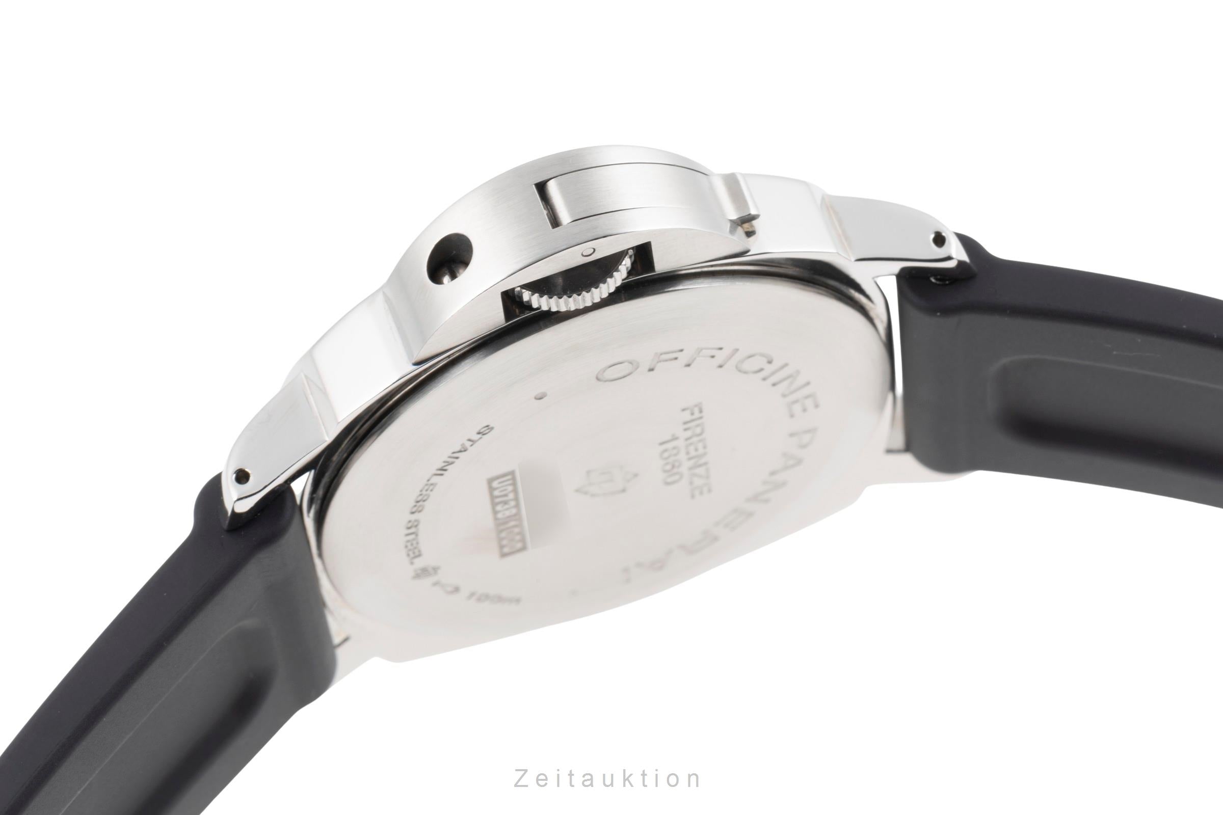 Panerai Luminor  steel manual winding men's watch PAM01000 LP: 5700EUR  [2506472]